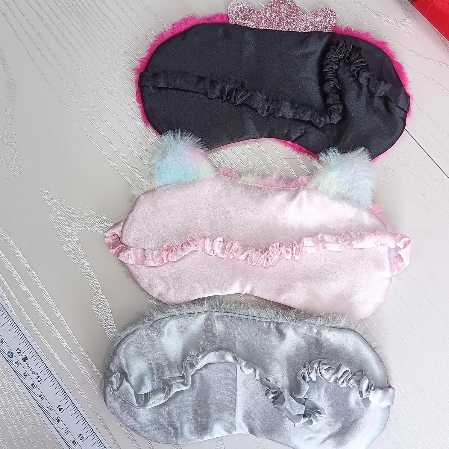 Máscara de Dormir KANOA 3Pack Multicolor Suave para Niños