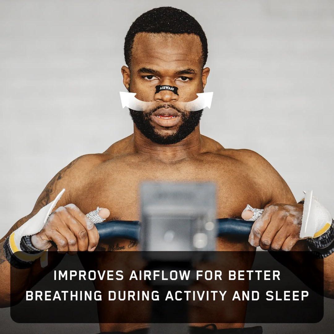 Tiras Nasales AIRWAAV para Mejorar Sueño y Rendimiento - 1 Unidad