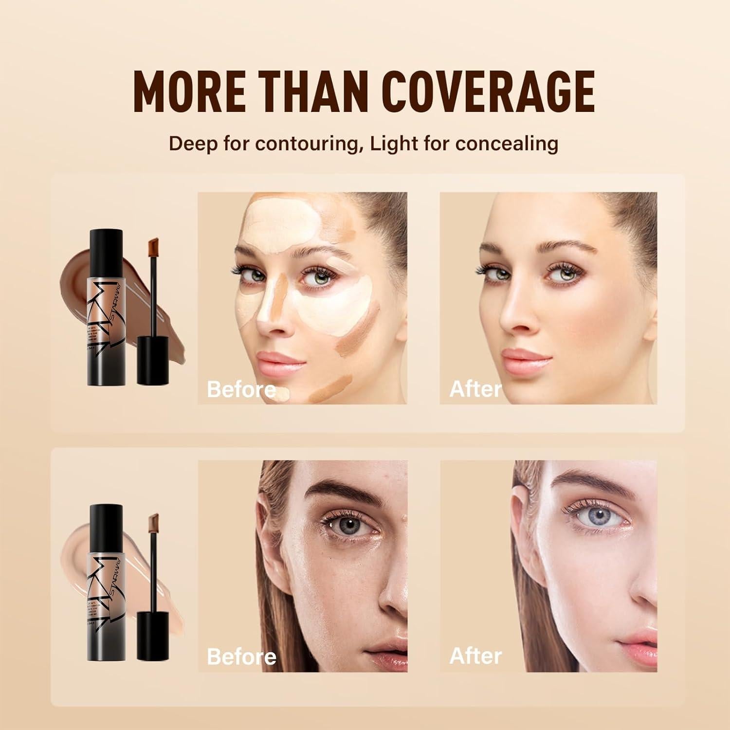 Base Mate SPF 35 Starway 39.5 ml - Cobertura Completa y Control de Aceite