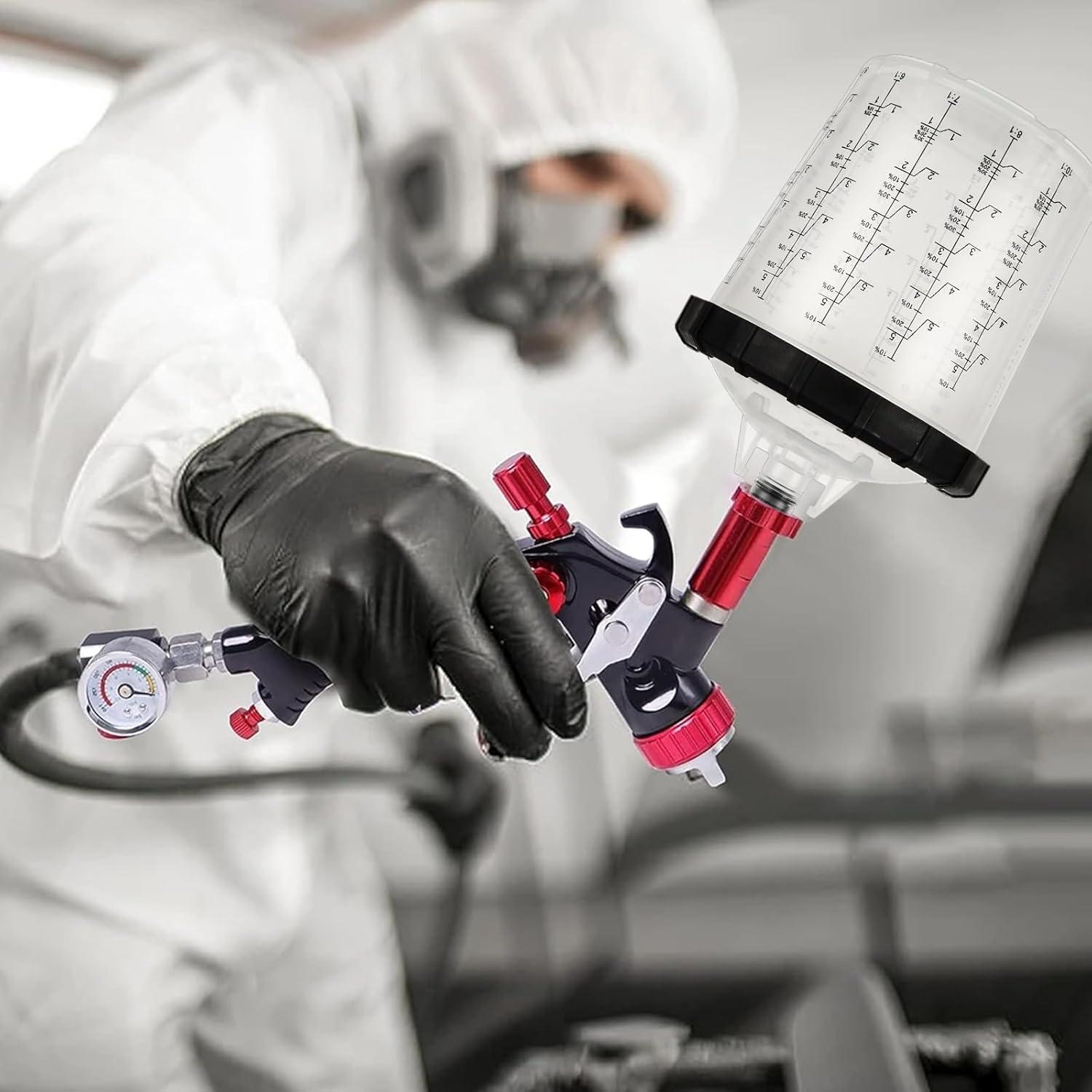 Kit de 25 Tazas de Pintura YAYODS 650 ml con Forros