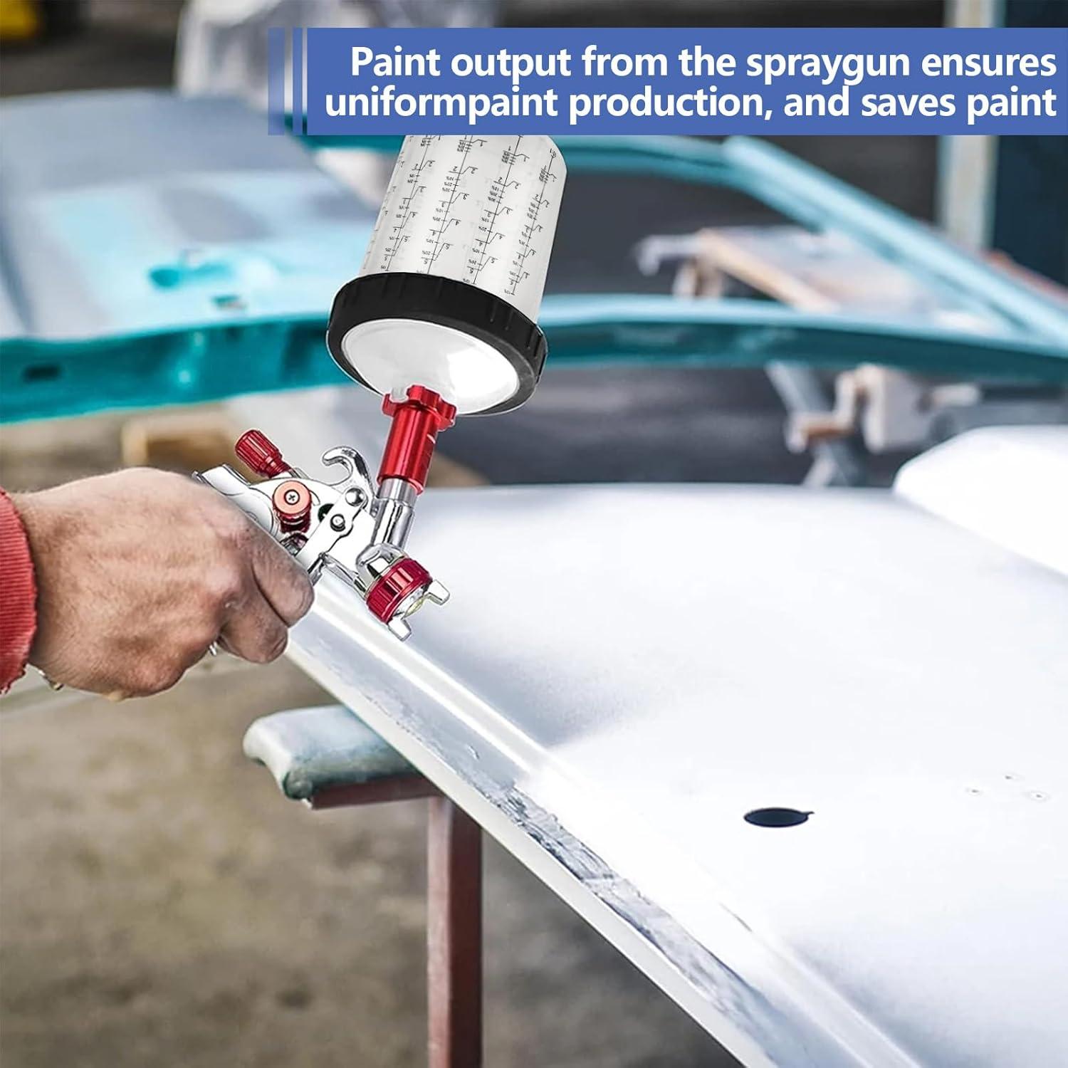 Kit de 25 Tazas de Pintura YAYODS 650 ml con Forros