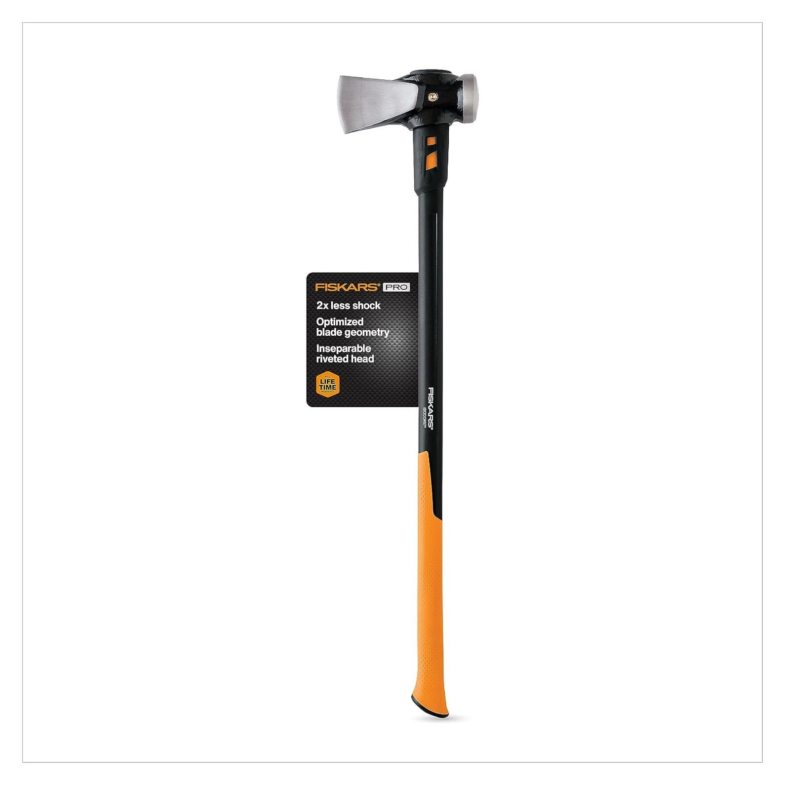 Hacha de División Fiskars IsoCore 8 lb - Mango 91 cm