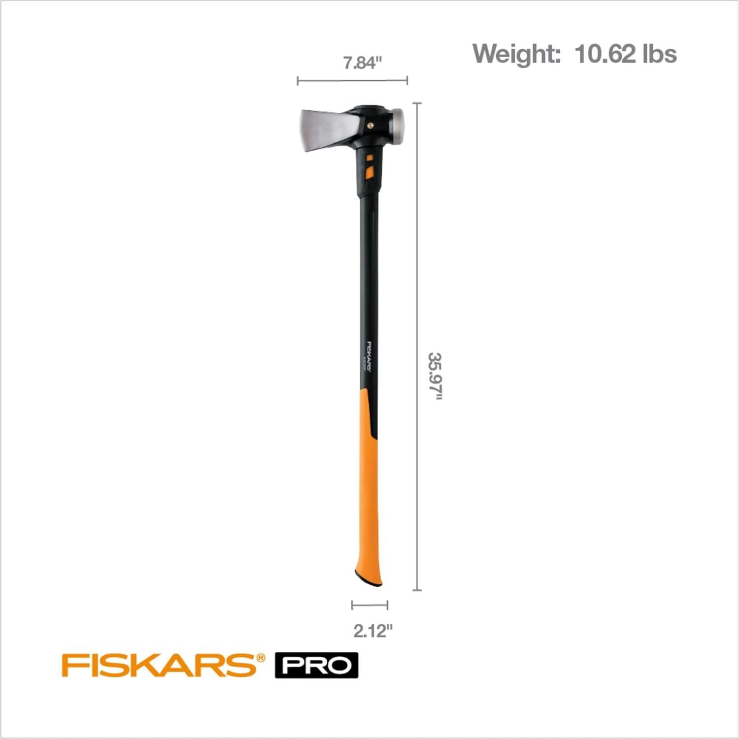 Hacha de División Fiskars IsoCore 8 lb - Mango 91 cm