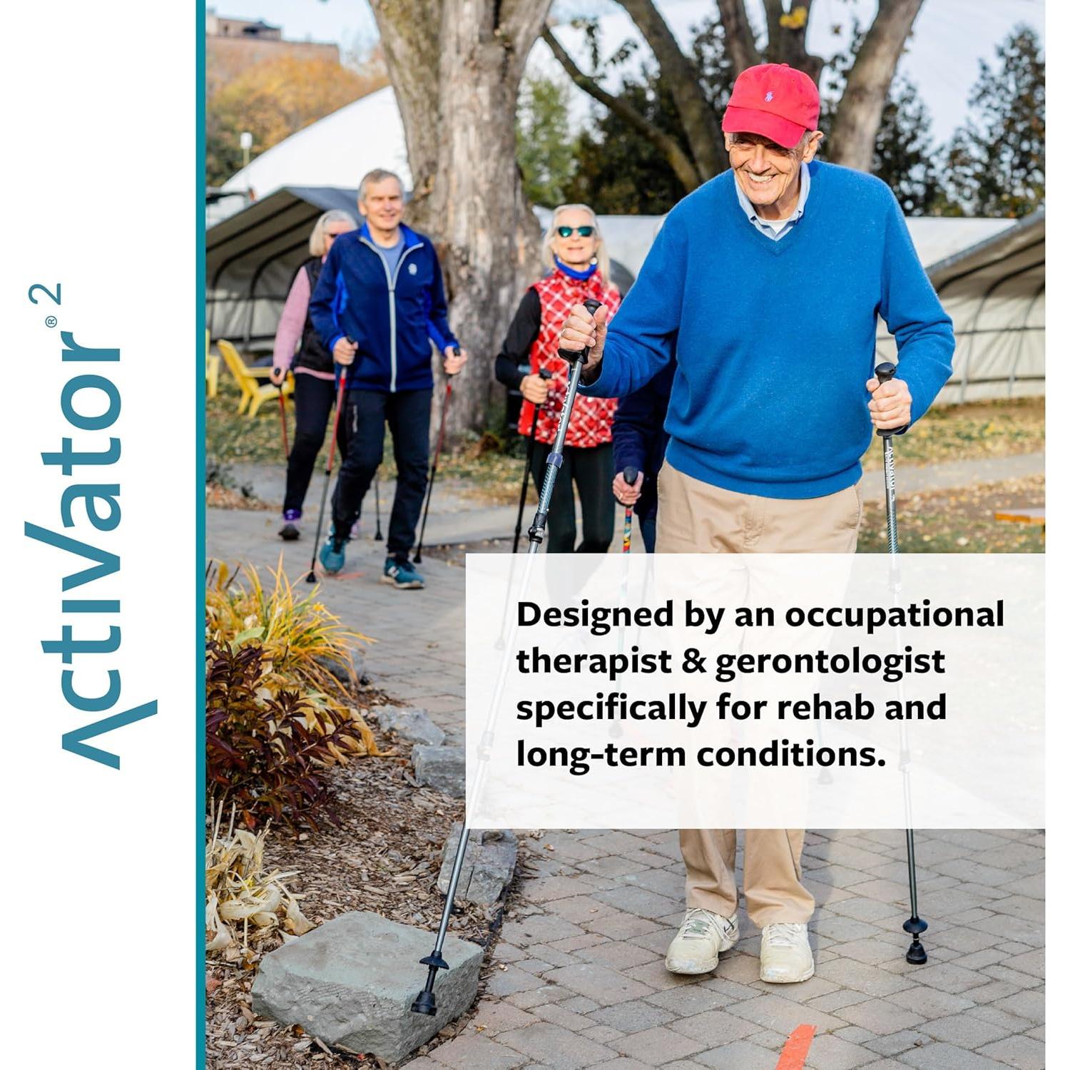 Bastones de Senderismo Urban Poling ACTIVATOR2 - Aluminio Ajustable