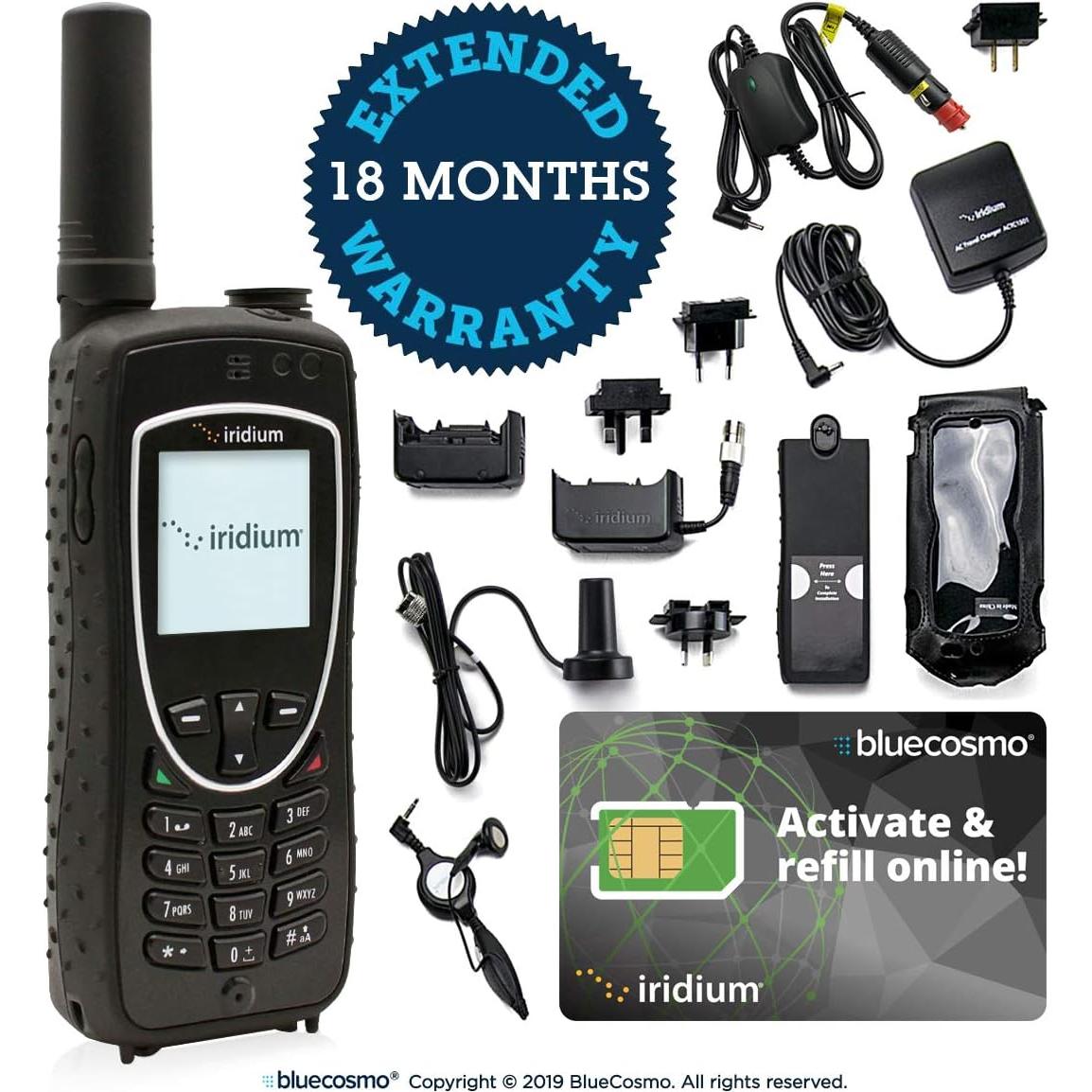 Teléfono Satelital Iridium Extreme BlueCosmo - SIM Prepagada