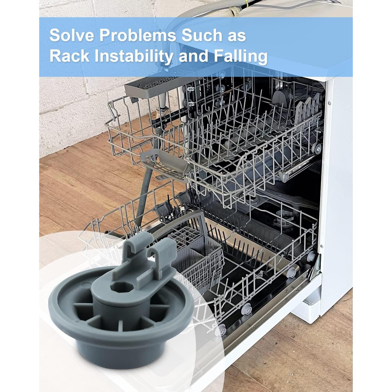 Rueda Inferior Estante Lavavajillas Bosch 611475 ABS 4 Piezas