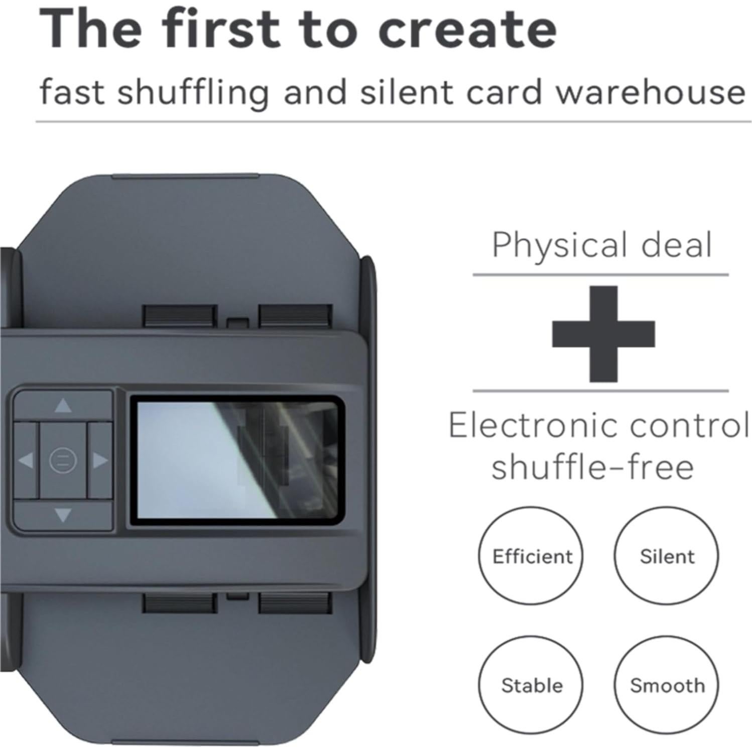 Máquina Automática de Barajar CUIYKAI 5ta Generación - Rápida y Precisa