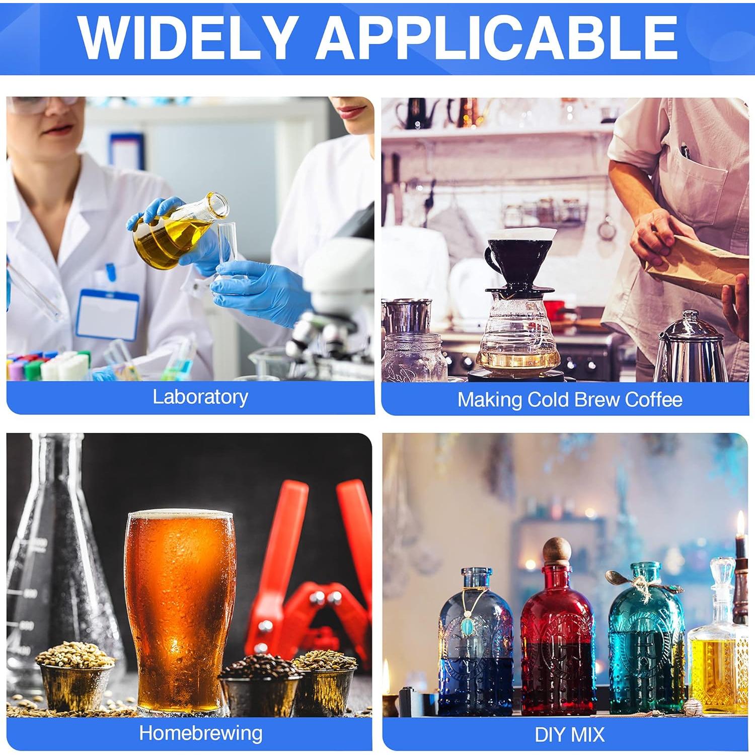 Placa Calentadora Magnética Feekoon 1000ml 2400 RPM