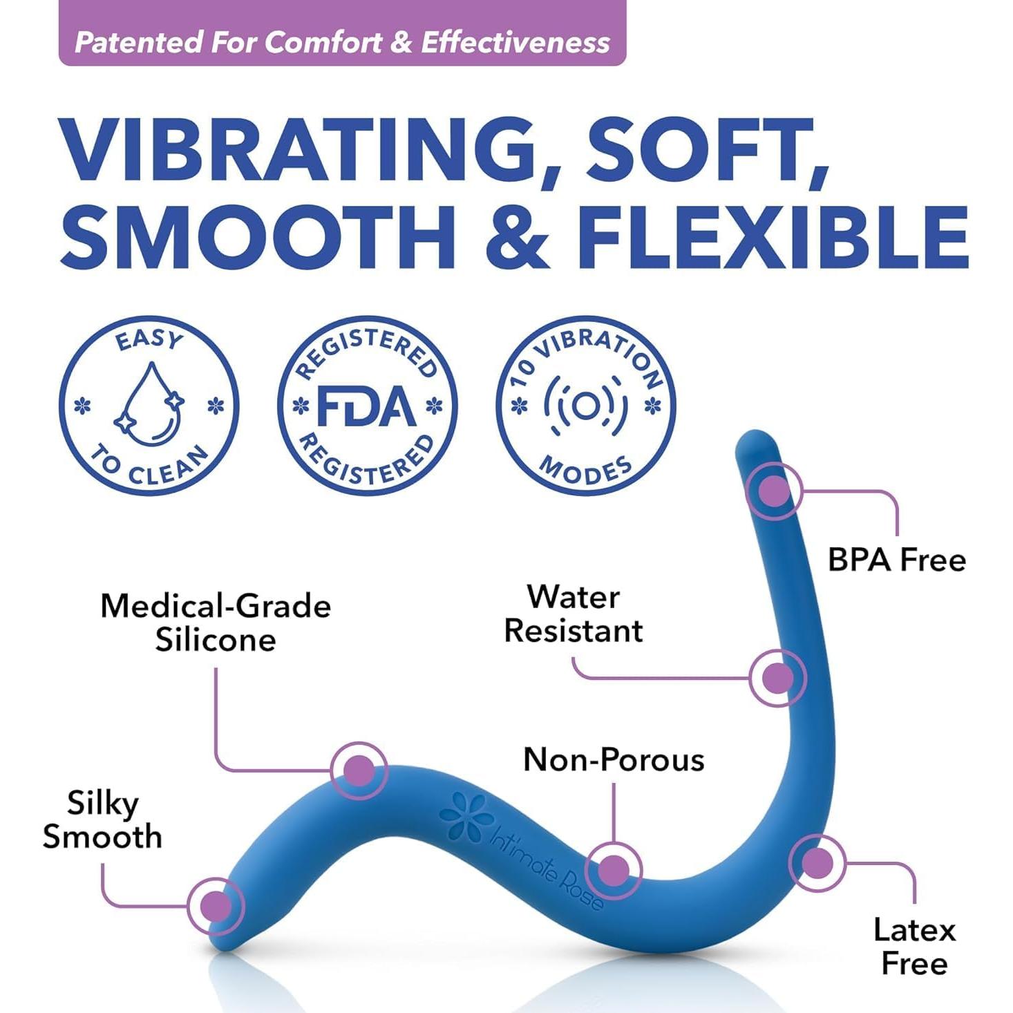 Varita Vibrante IntimateRose para Alivio Dolor Pélvico