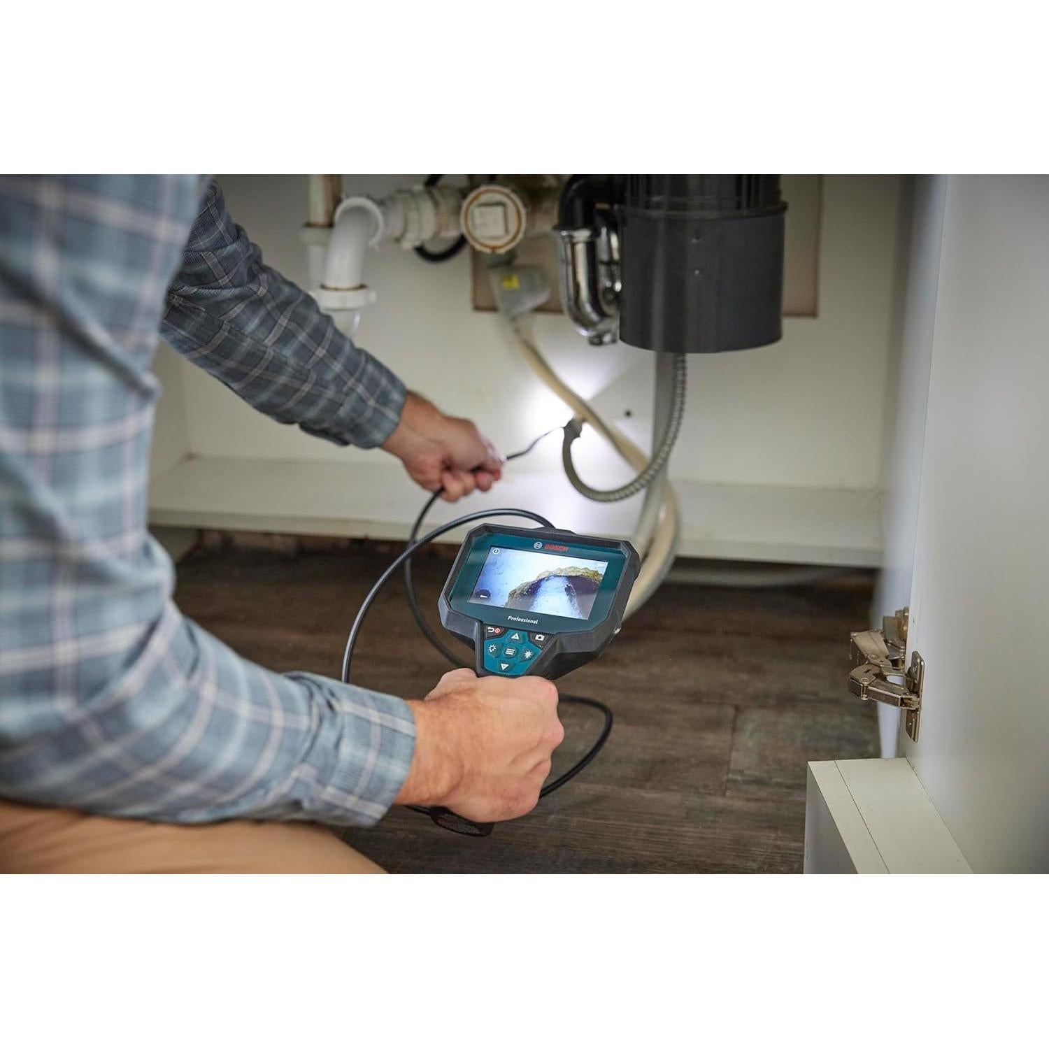 Cámara de Inspección Bosch GIC4-23C 1.5m con Luz LED