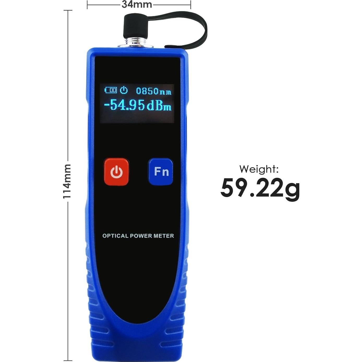 Medidor de Potencia Óptica Gain Express CAB-38 -70 a 6dBm