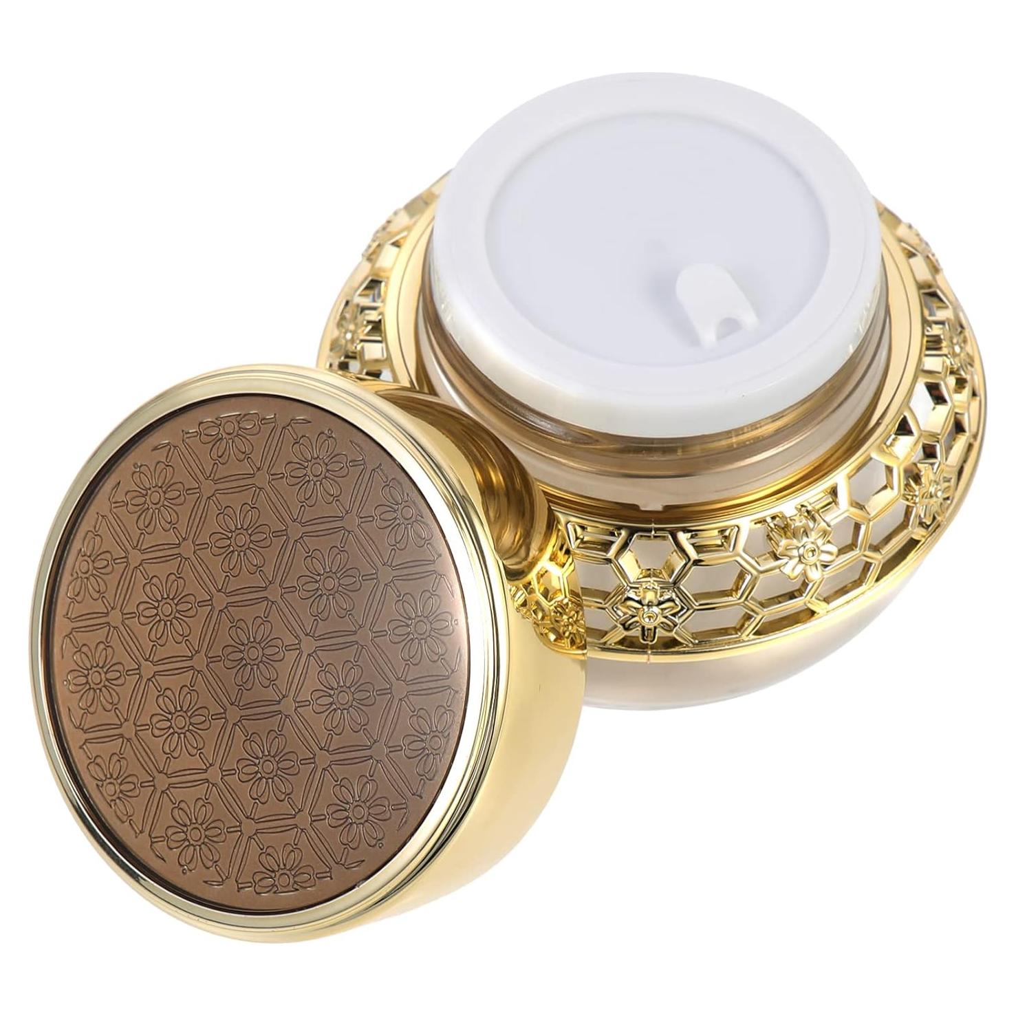 Tarro Cosmético Refillable FRCOLOR 30g Dorado para Crema