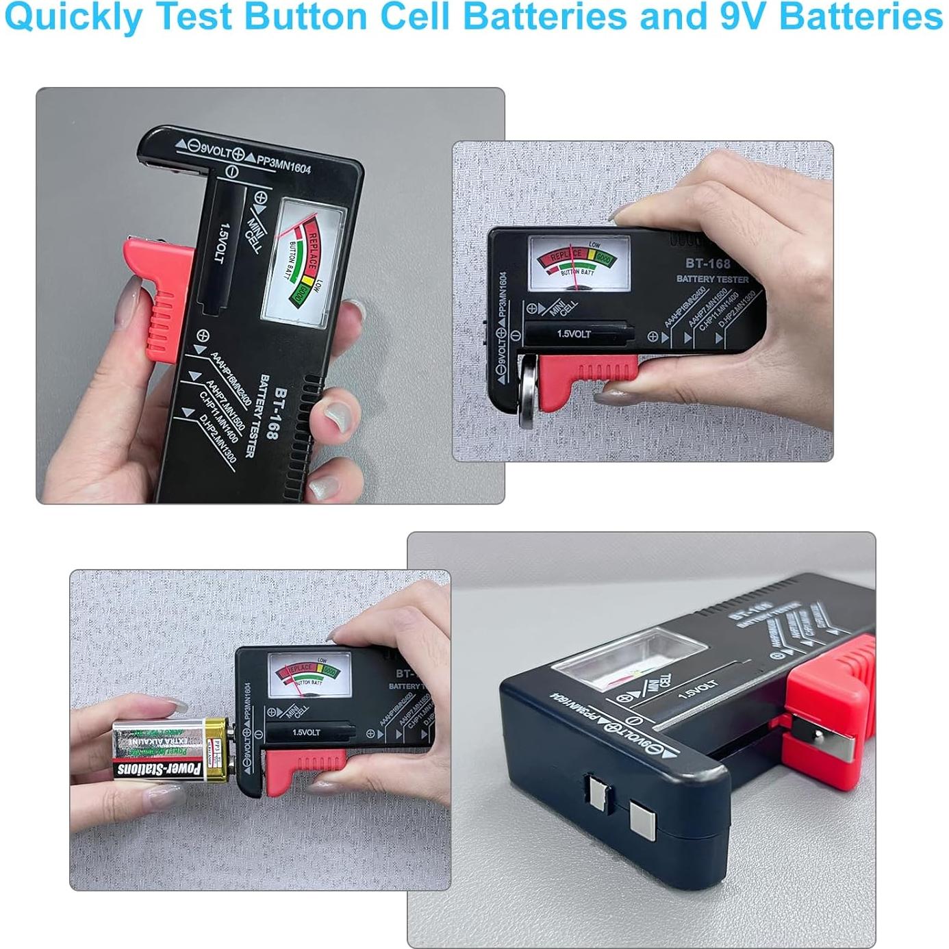 Probador de Baterías Dlyfull B1L Universal para AAA AA 9V