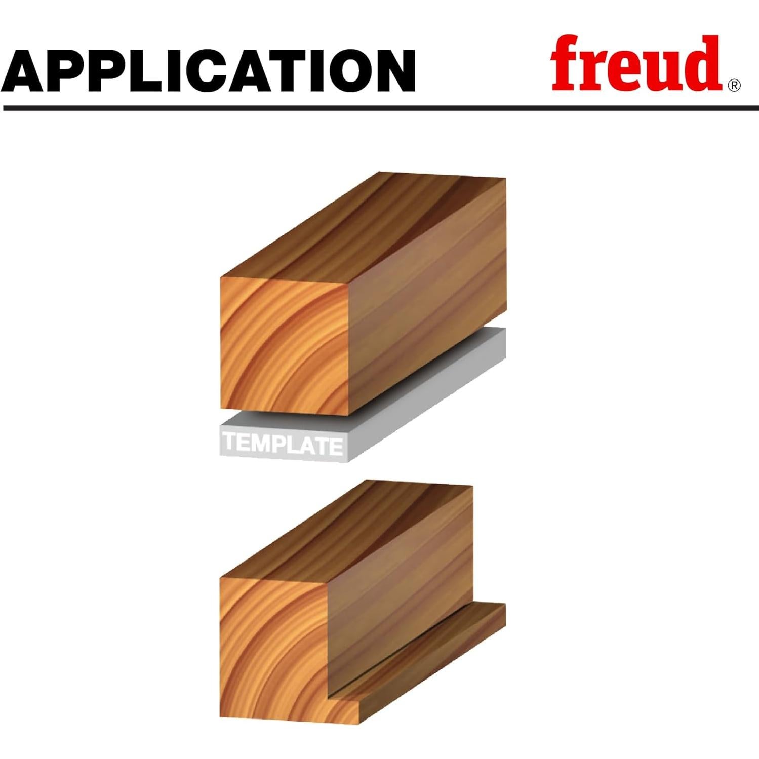 Juego de Brocas de Fresadora Freud 32-502 con 4 Rodamientos