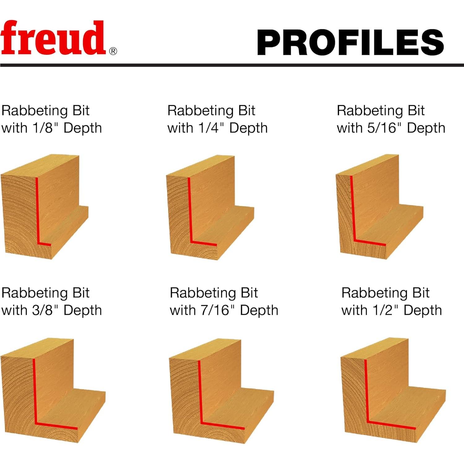 Fresadora Freud 32-526 con 7 fresas y rodamientos intercambiables