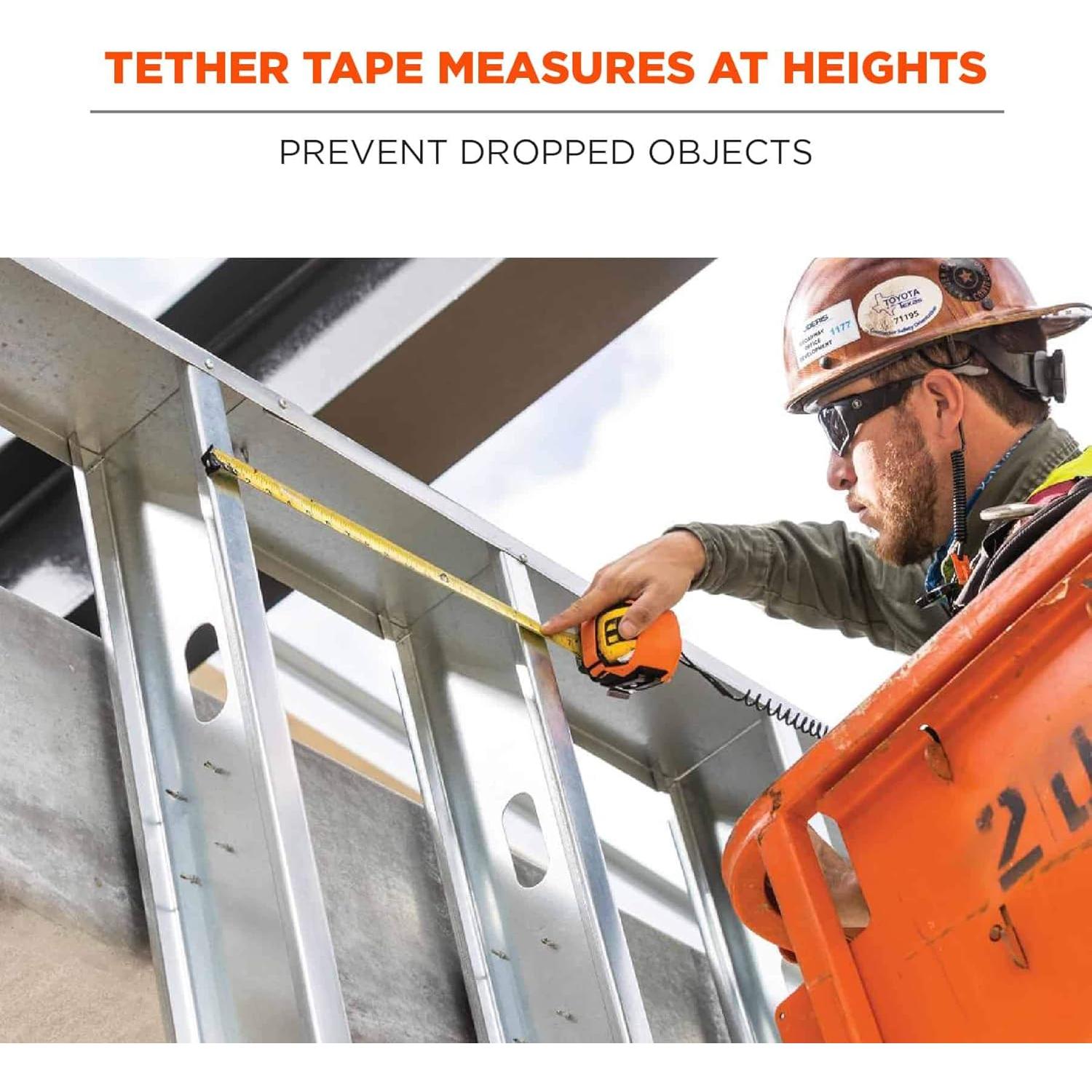 Soporte para Cinta Métrica Ergodyne 19770 Naranja Grande