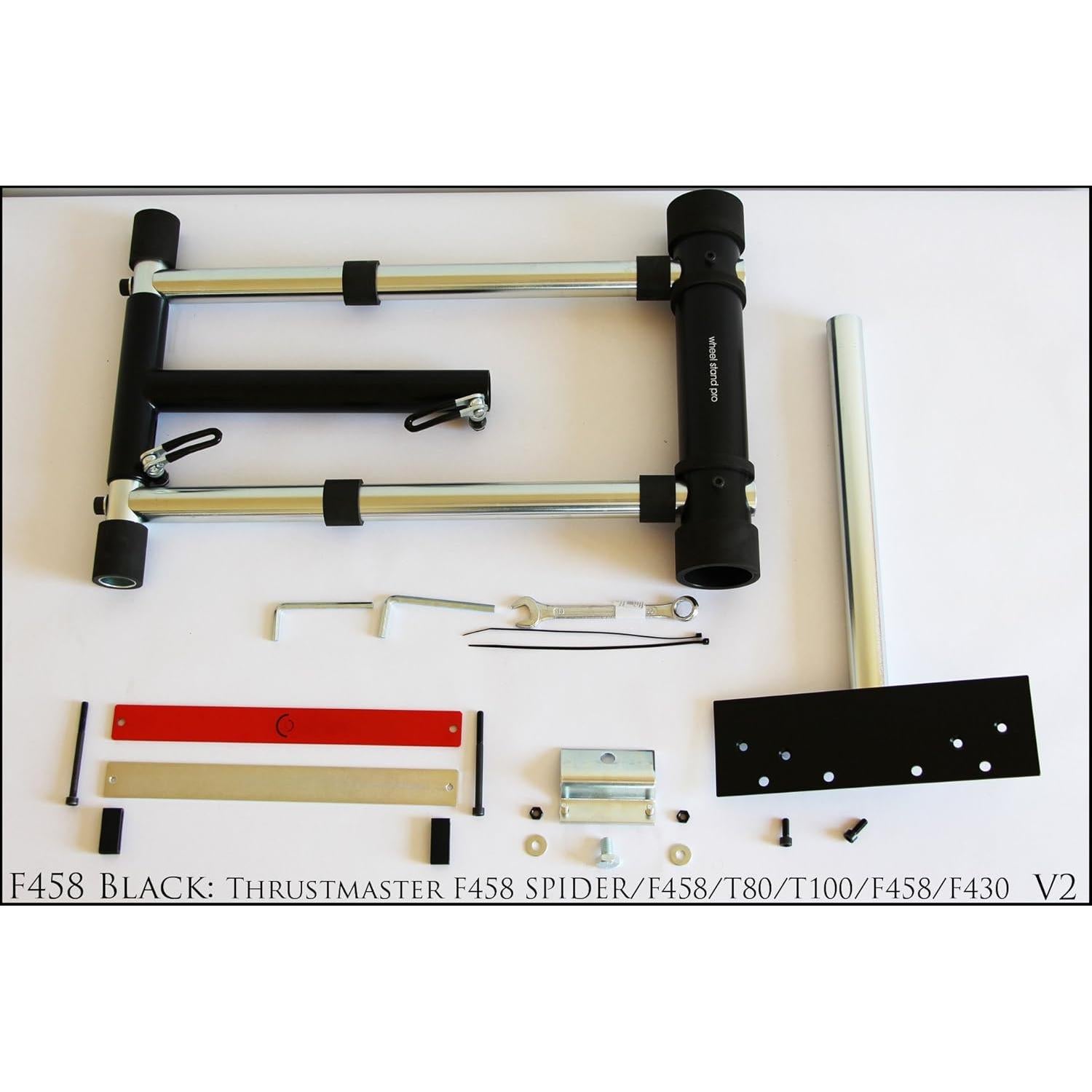 Soporte de Volante Pro F458 Negro para Thrustmaster y Logitech