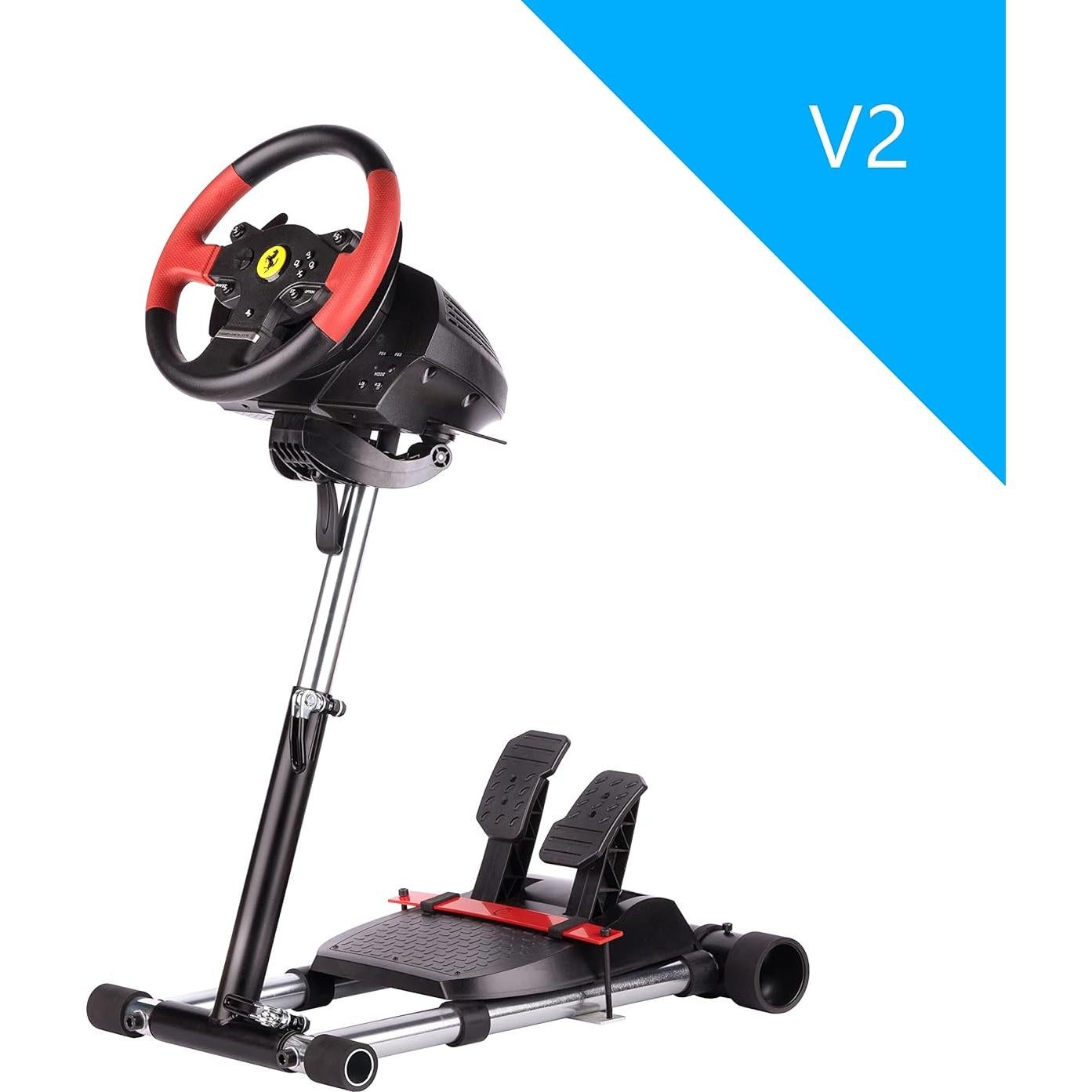 Soporte de Volante Pro F458 Negro para Thrustmaster y Logitech