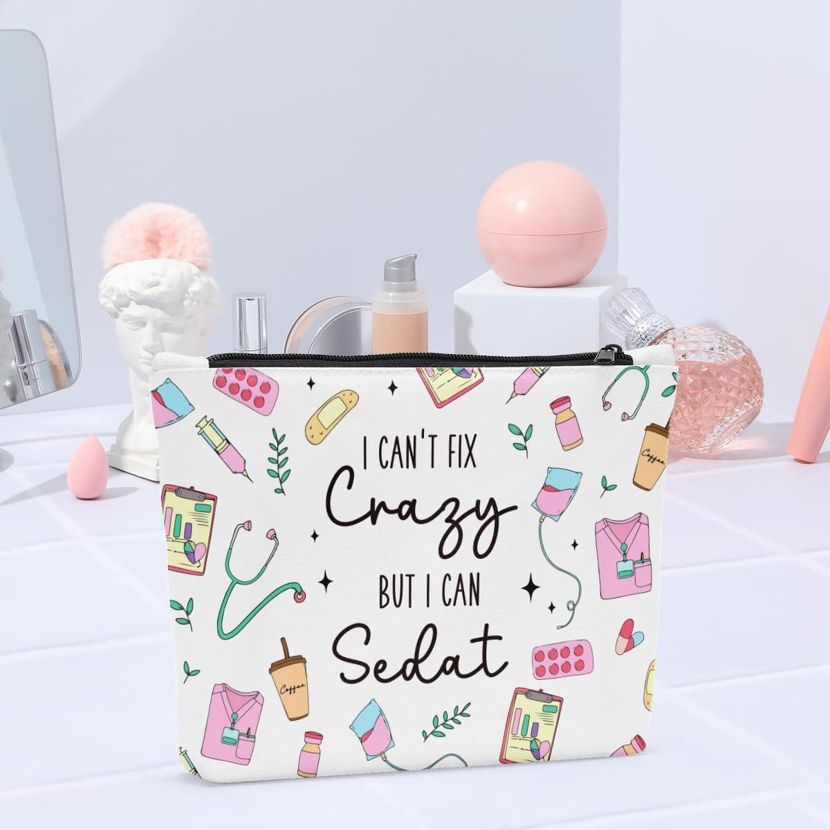 Bolsa de Maquillaje Sldpngo para Enfermeras 25.4x19.1cm