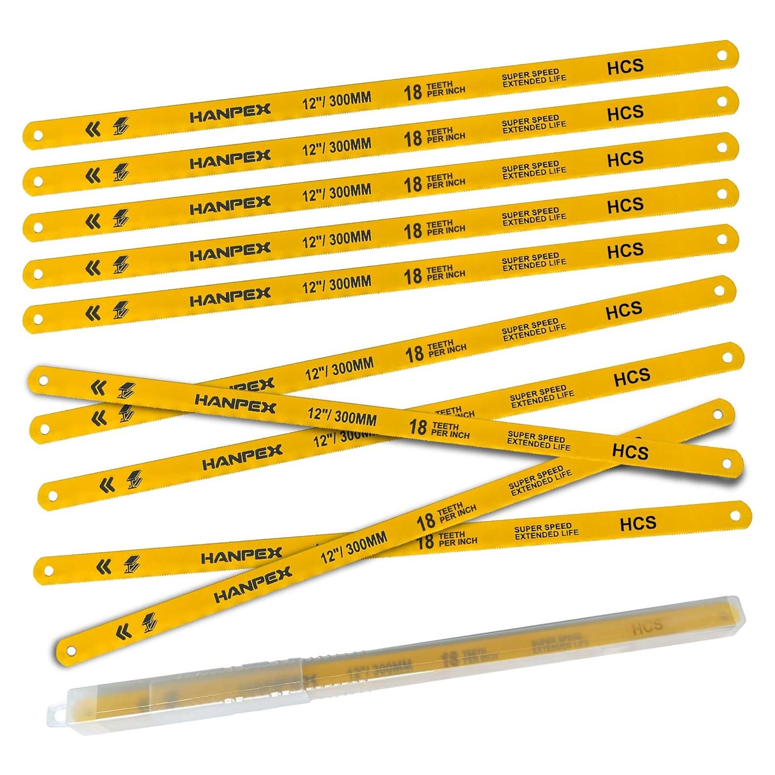 Cuchillas de Repuesto para Sierra de Arco Hanpex 30.48 cm 10 Piezas