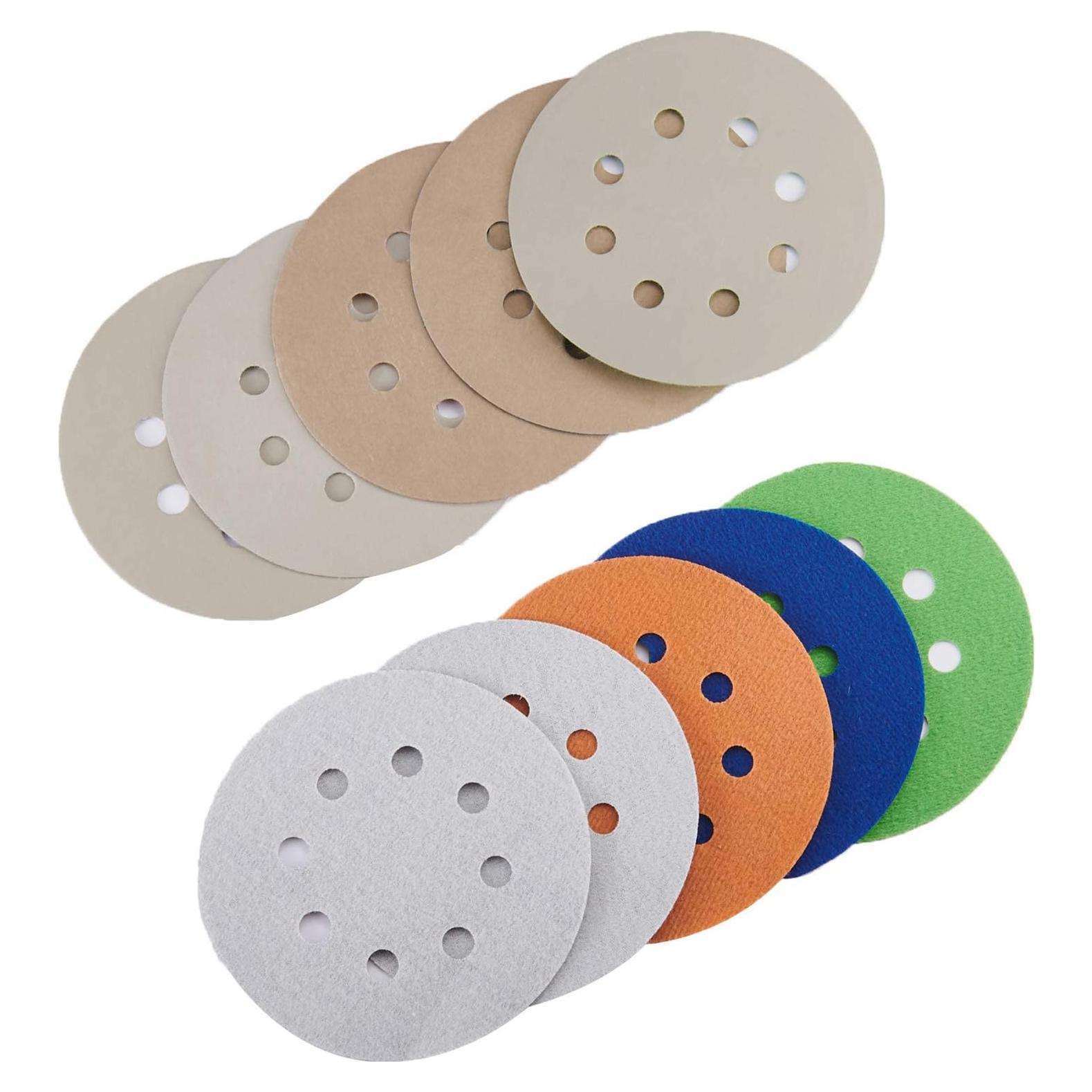 20 Discos de Lija 5" CKFCXC 3000-10000 Granos Húmedo/Seco