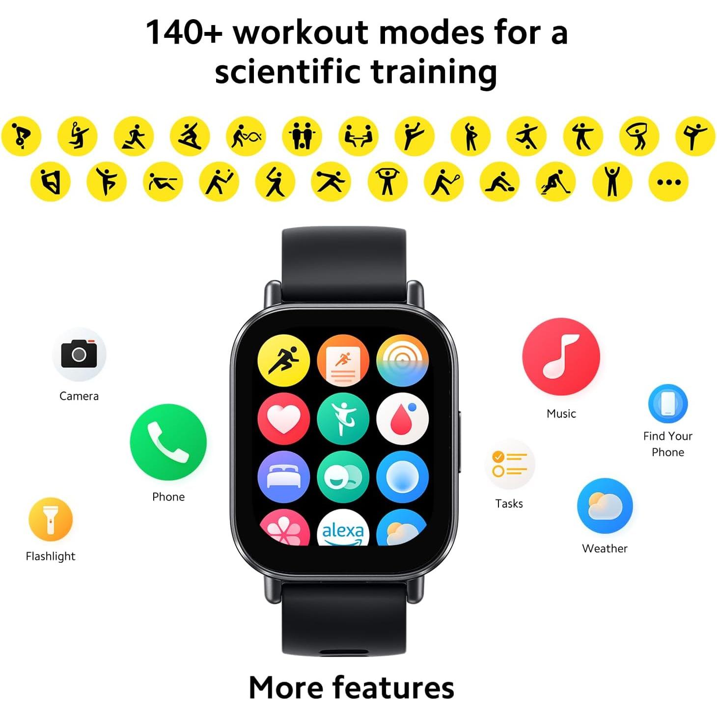 Reloj Inteligente Xiaomi Redmi Watch 5 Activo 5ATM 2"
