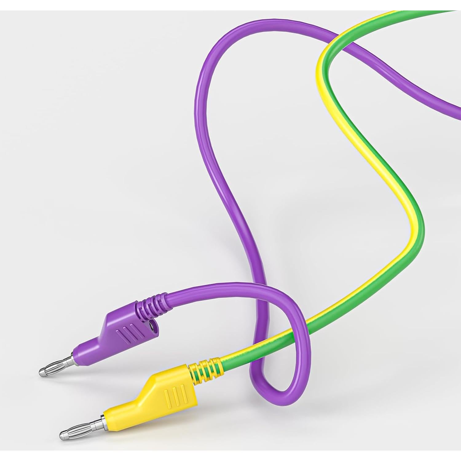 Cables de Prueba Goupchn 1m Banana Apilables 8PCS 1000V 15A