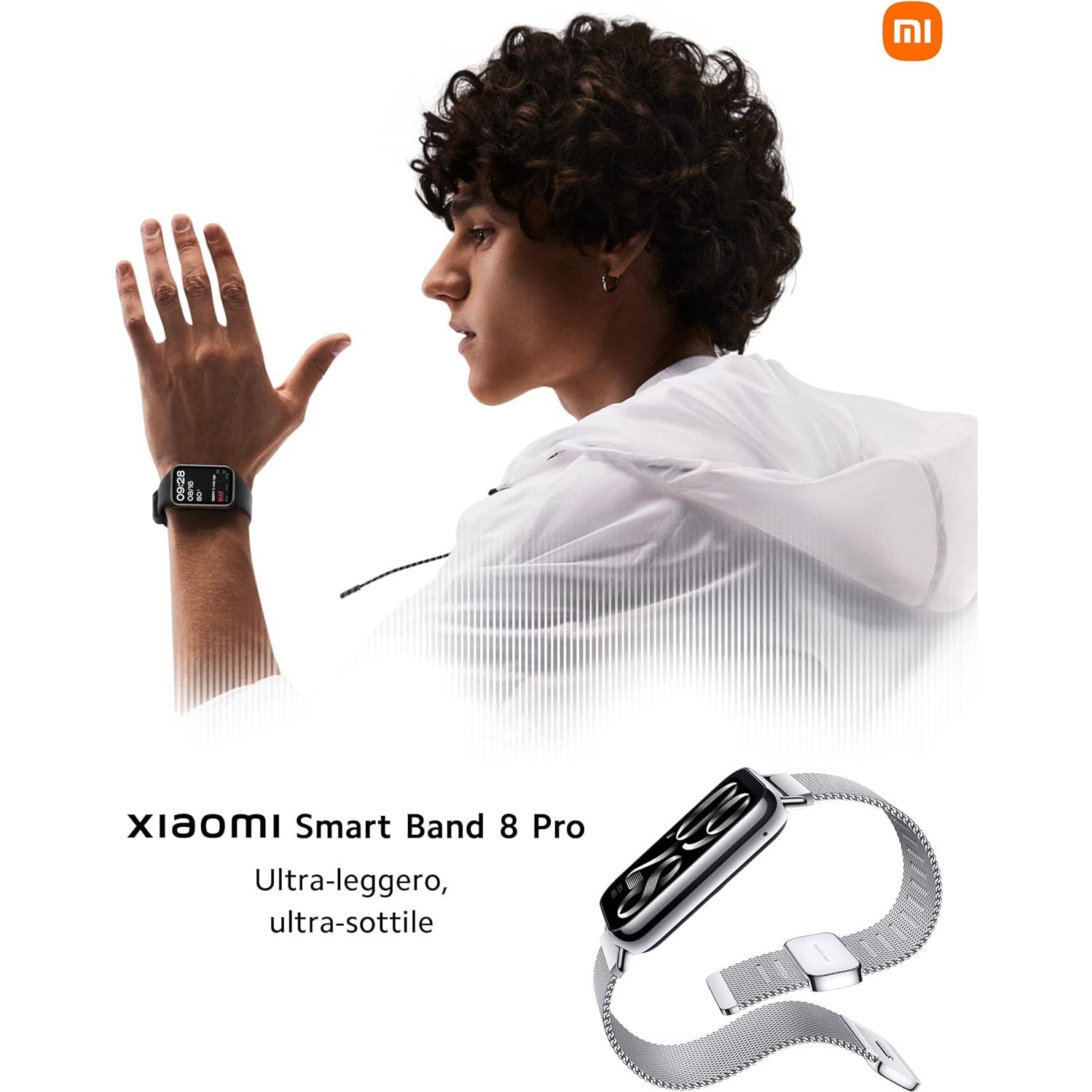 Xiaomi Smart Band 8 Pro Reloj Fitness 1.74" AMOLED Negro