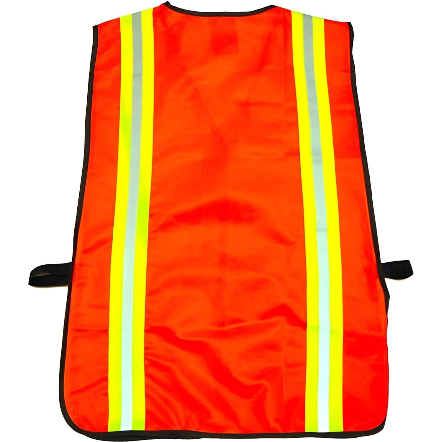 Chaleco de Seguridad G & F Naranja Unisex Reflectante ANSI