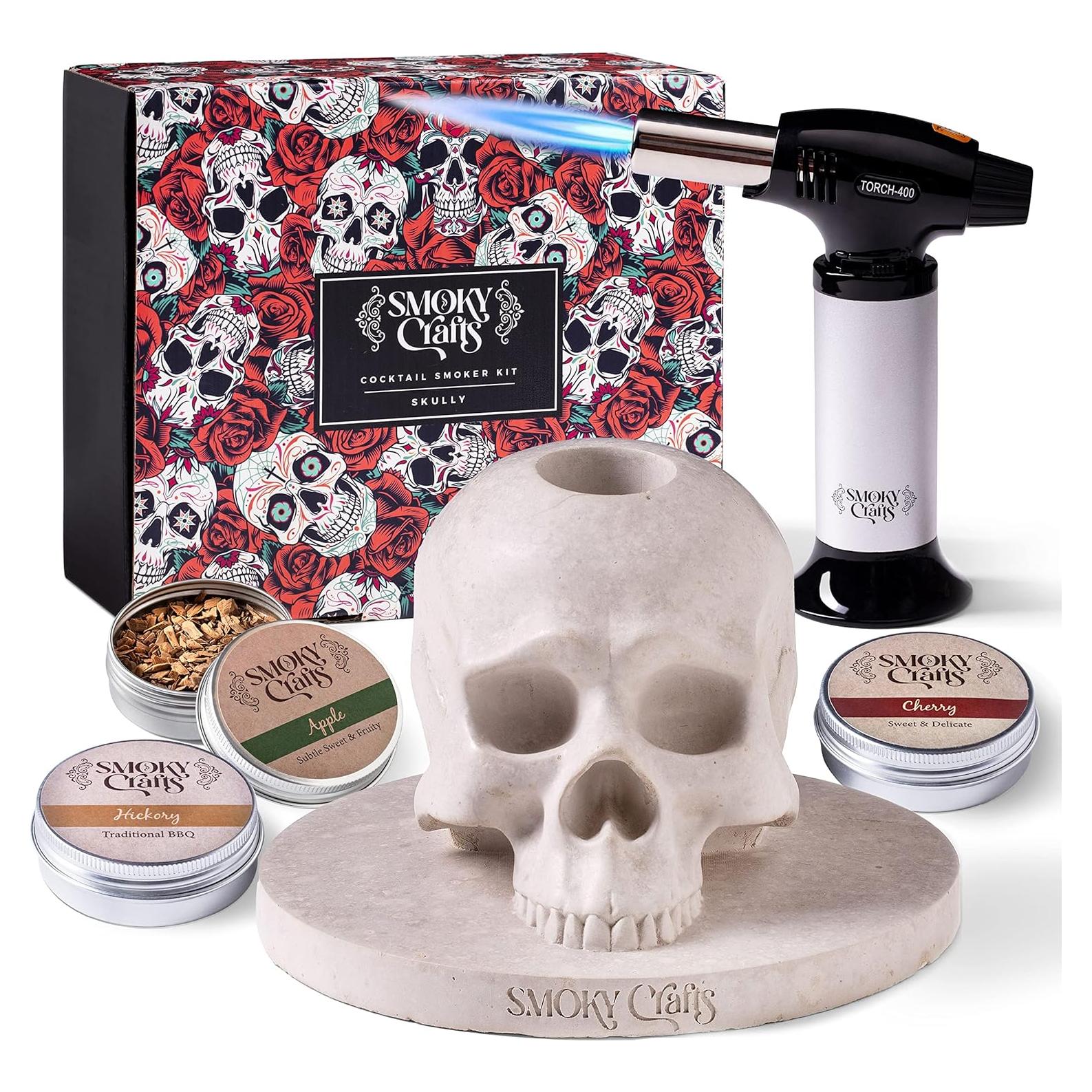 Kit de Ahumador de Whiskey Smoky Crafts SC-023 con Soplete