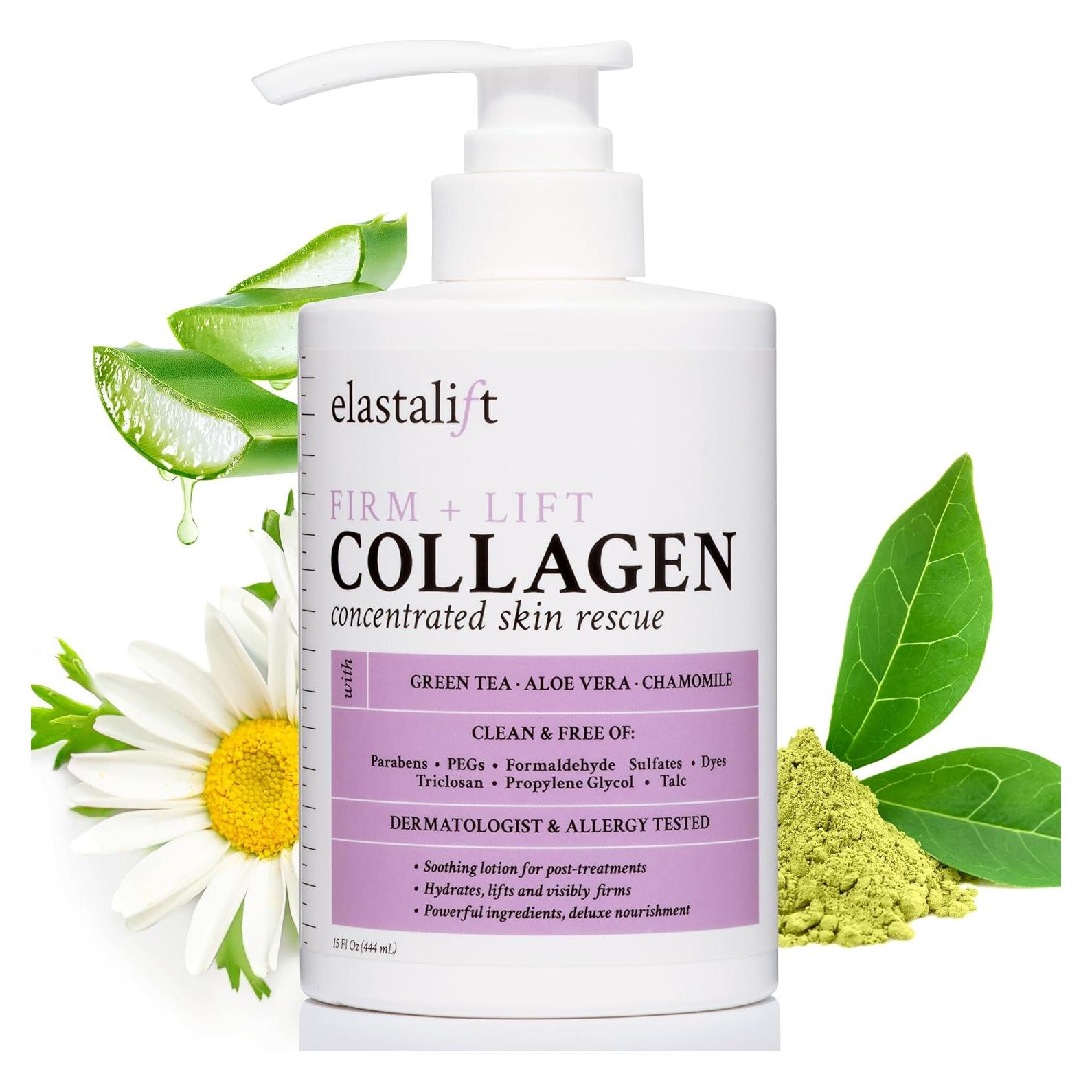 Crema de Colágeno Elastalift 425g Hidratante Facial y Corporal