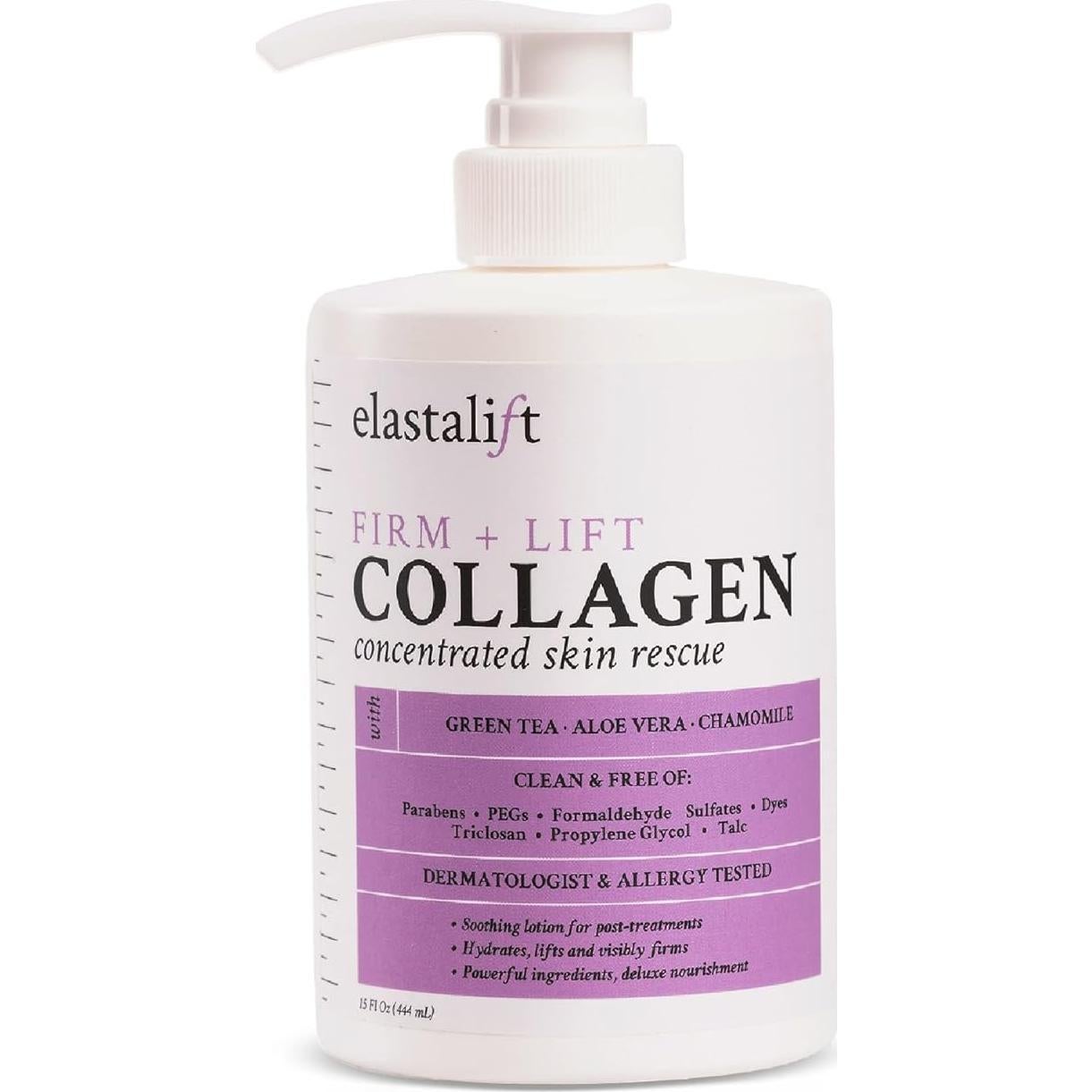 Crema de Colágeno Elastalift 425g Hidratante Facial y Corporal