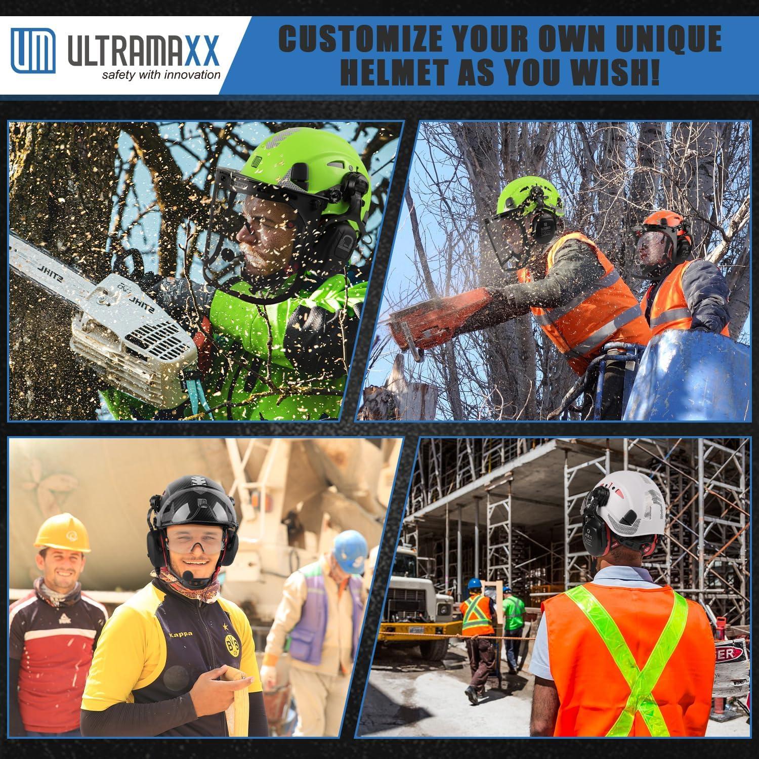 Casco de Seguridad UM ULTRAMAXX con Bluetooth y Visera