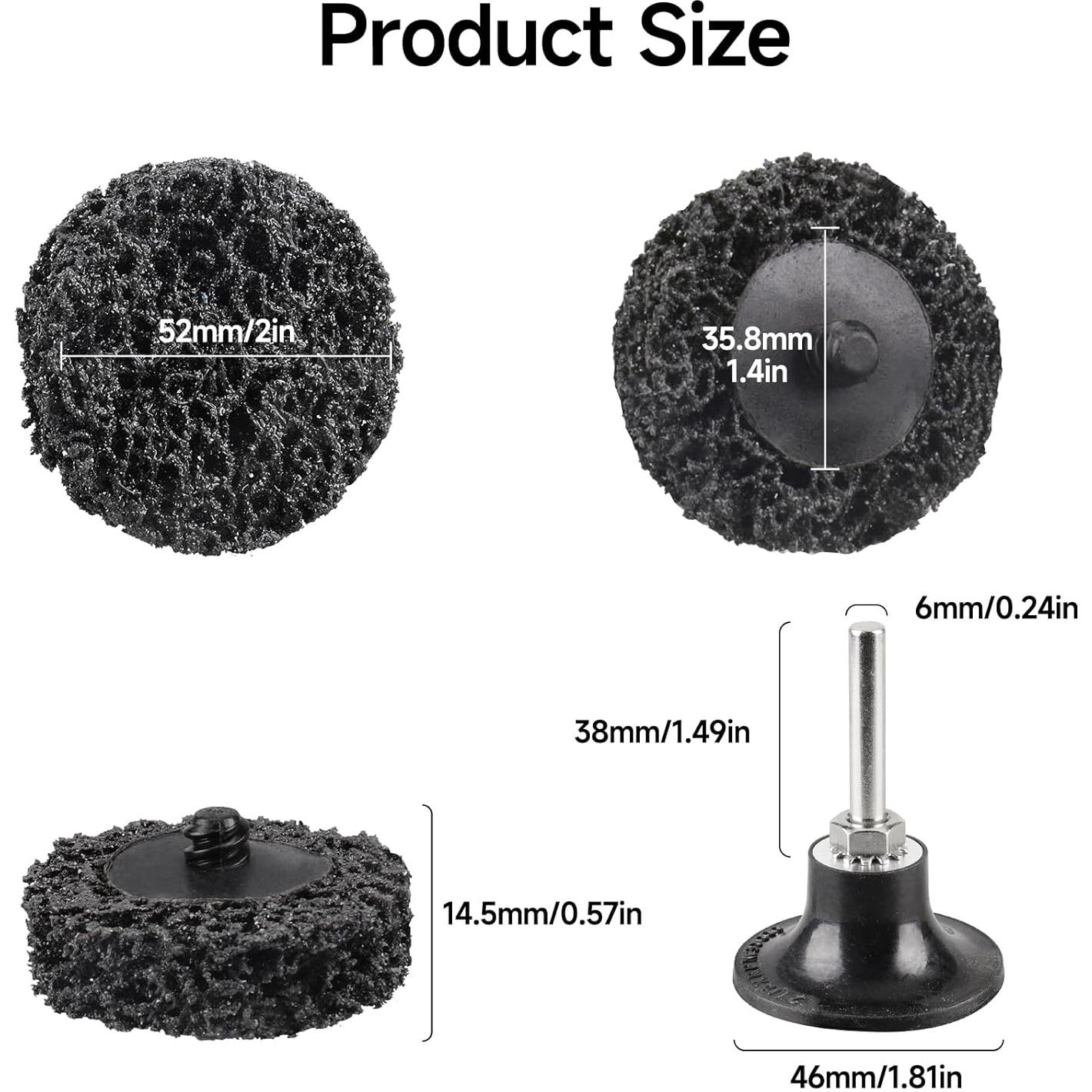 Juego de Discos de Lijado Diamante Shineboc 31 Pcs 5.08 cm