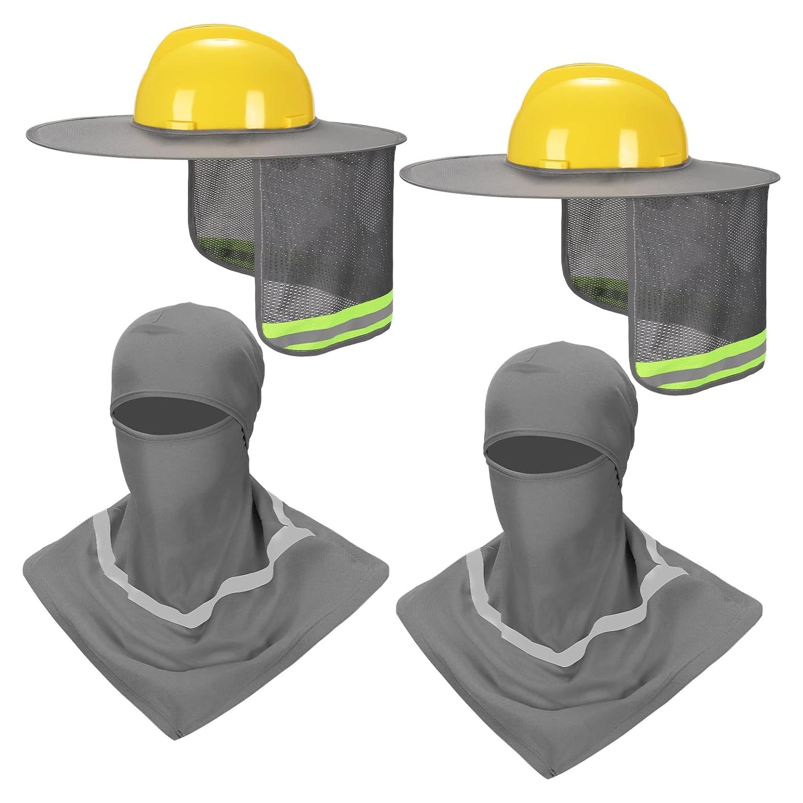 Ultrafun 4 Pcs Gorro Duro y Balaclava Protección Solar