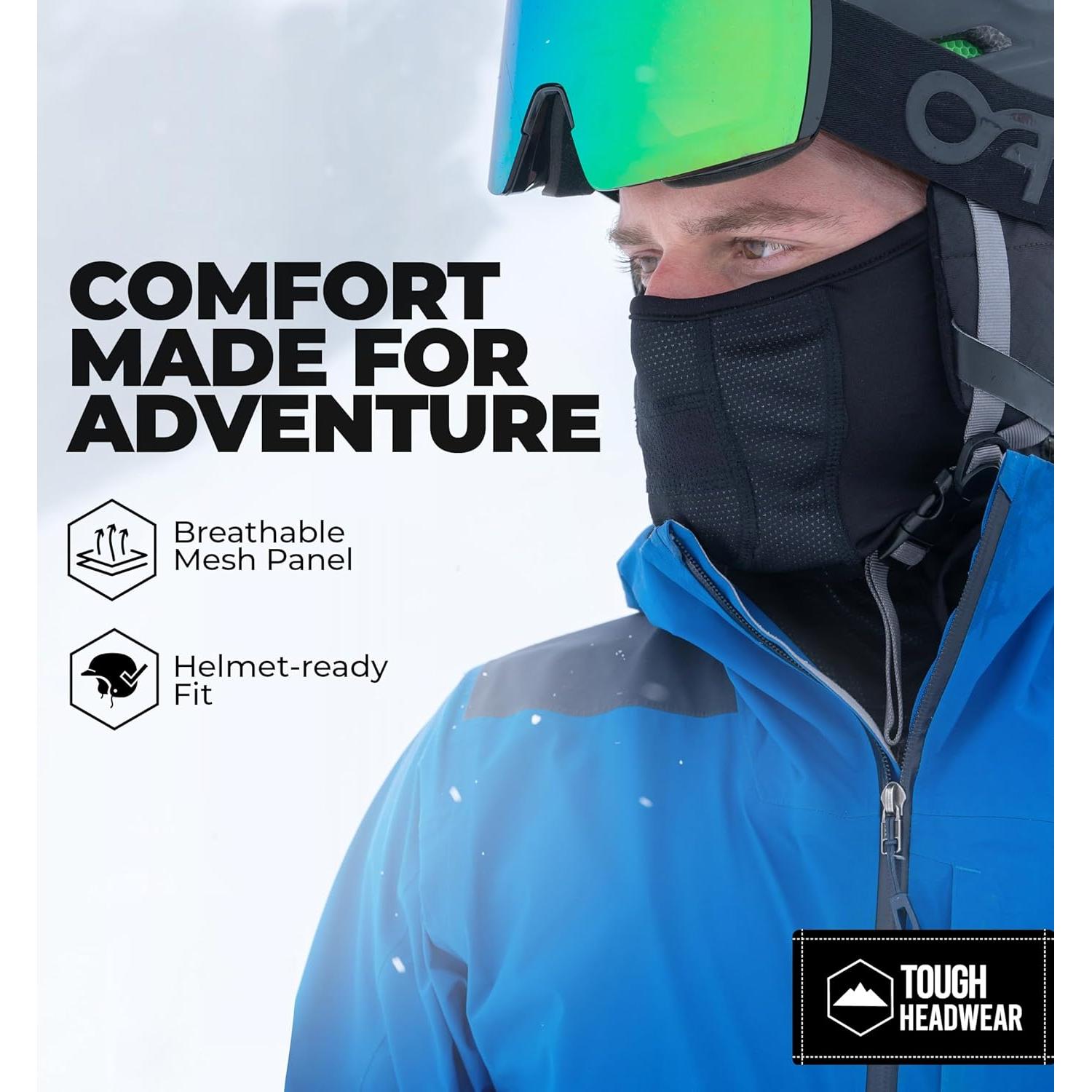 Máscara Facial Media Tough Headwear para Climas Fríos