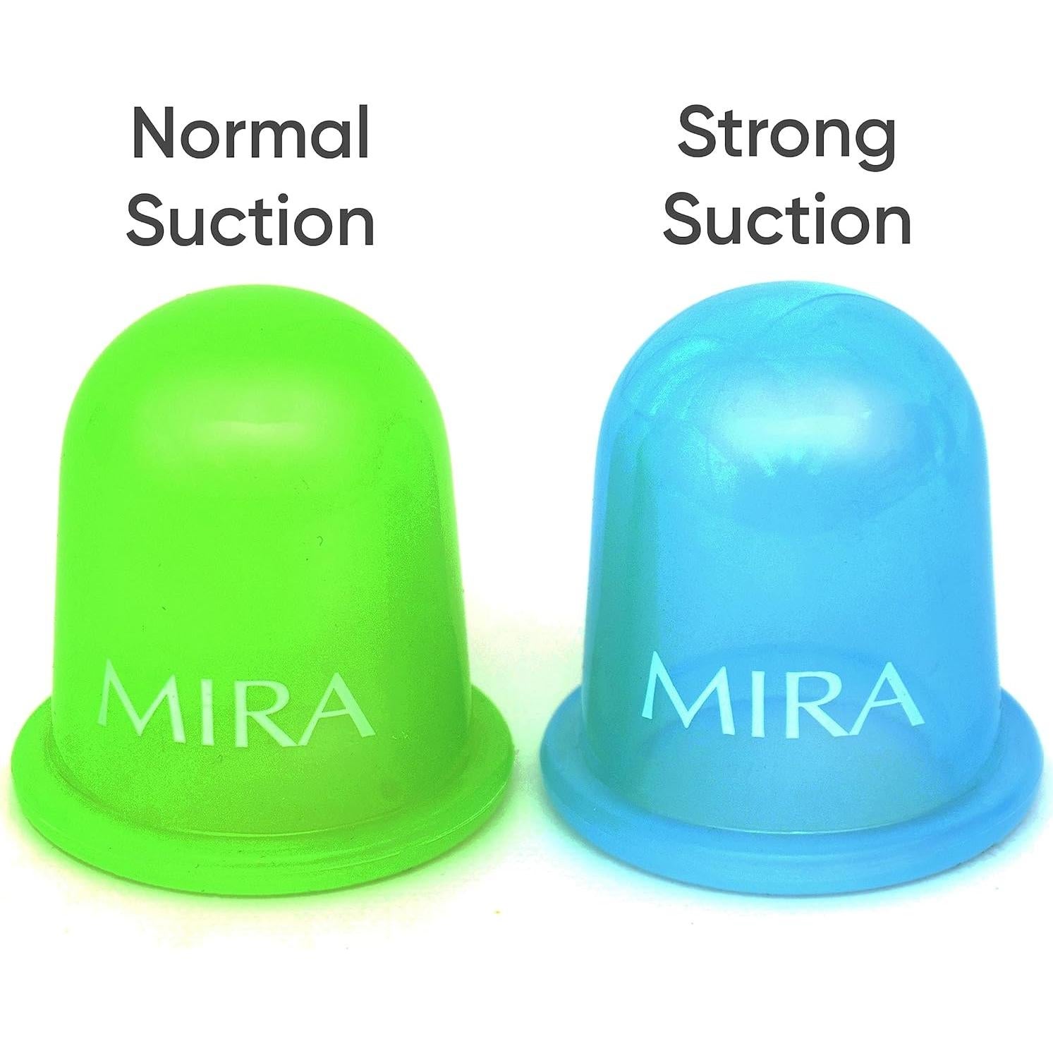 Tazas de Masaje de Silicona Mira - Set de 2 para Celulitis