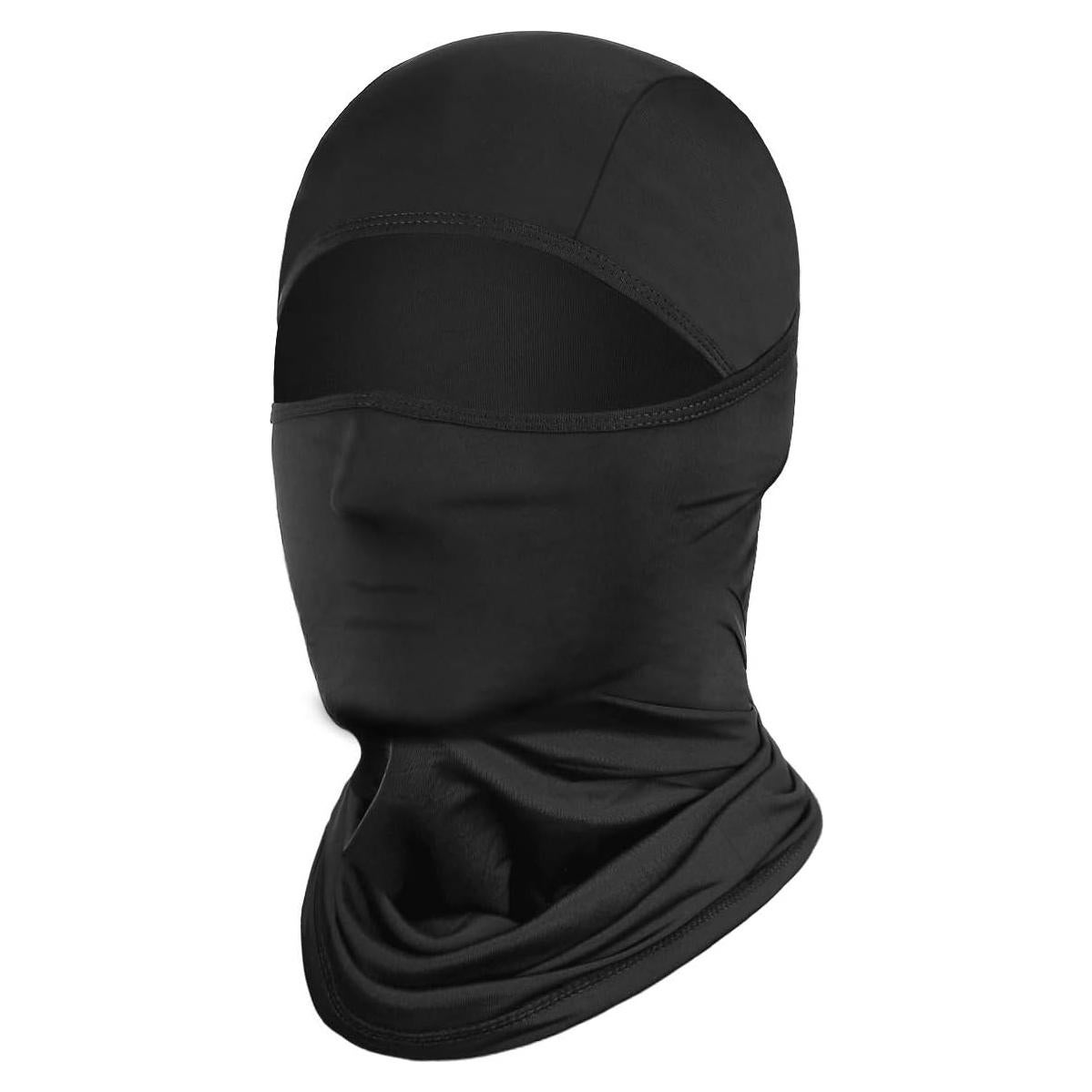 Balaclava Achiou Negra para Esquí y Ciclismo UV