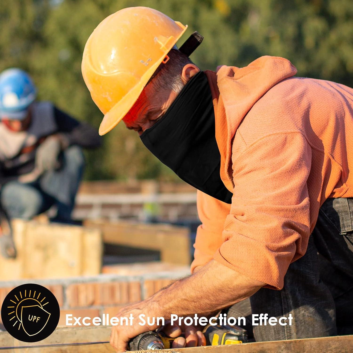 Balaclava Achiou Negra para Esquí y Ciclismo UV