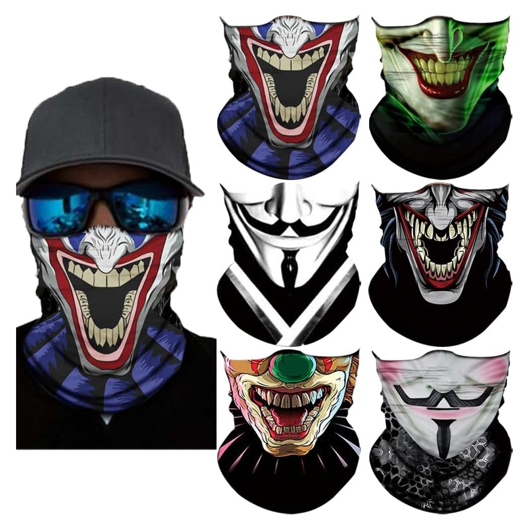 Gaiter para Cuello UV 6pcs Tipo A8 - Bandana Multifuncional