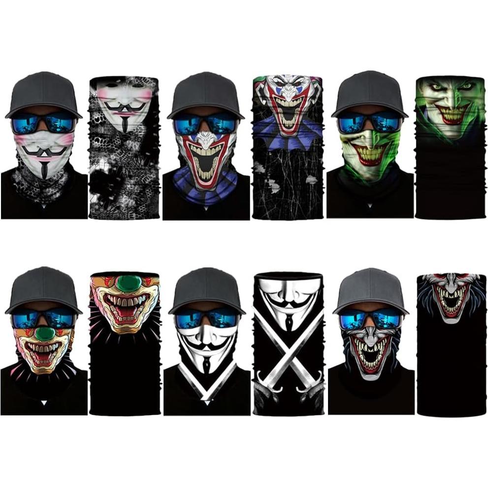 Gaiter para Cuello UV 6pcs Tipo A8 - Bandana Multifuncional