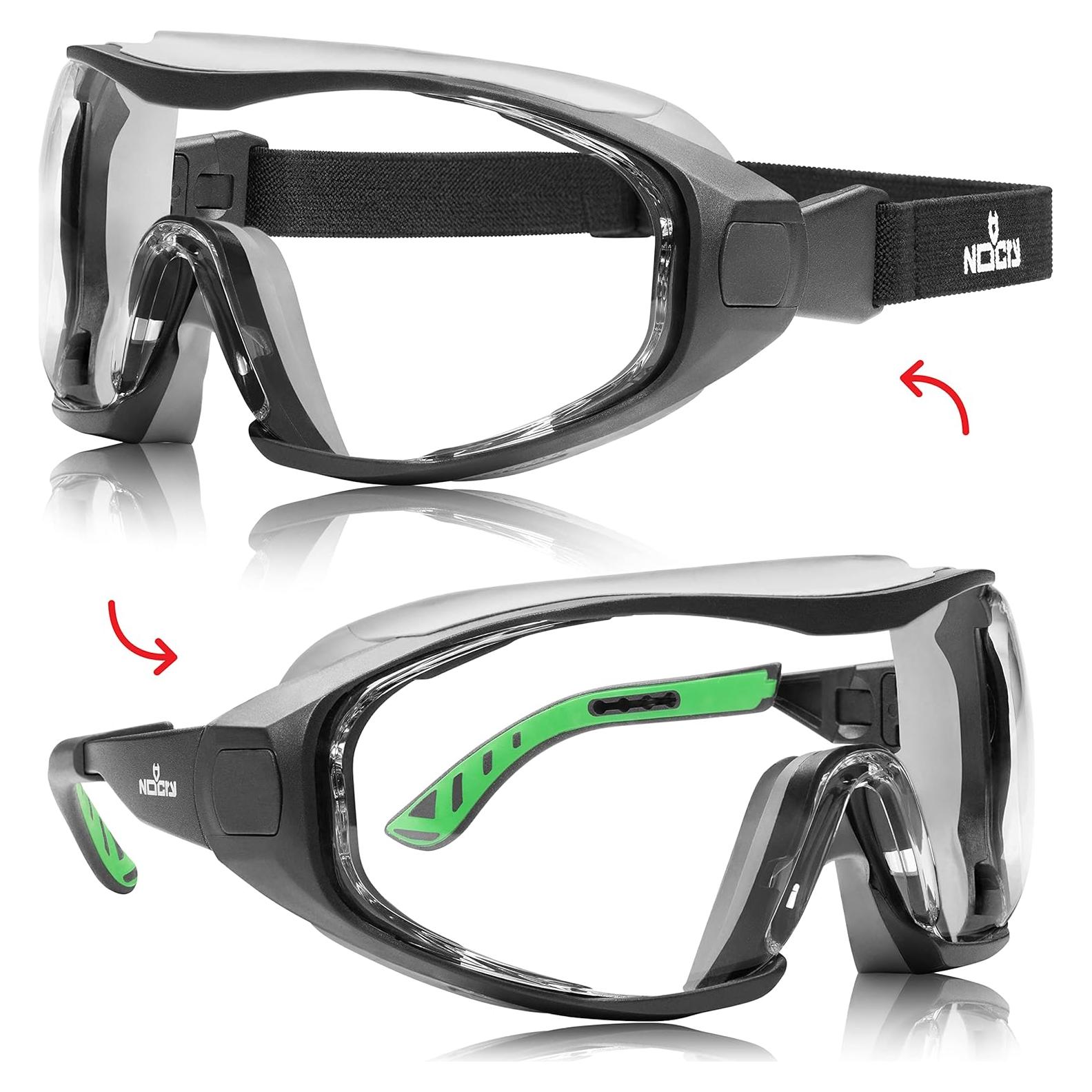 Gafas de Seguridad NoCry Anti Fog Híbridas para Laboratorio