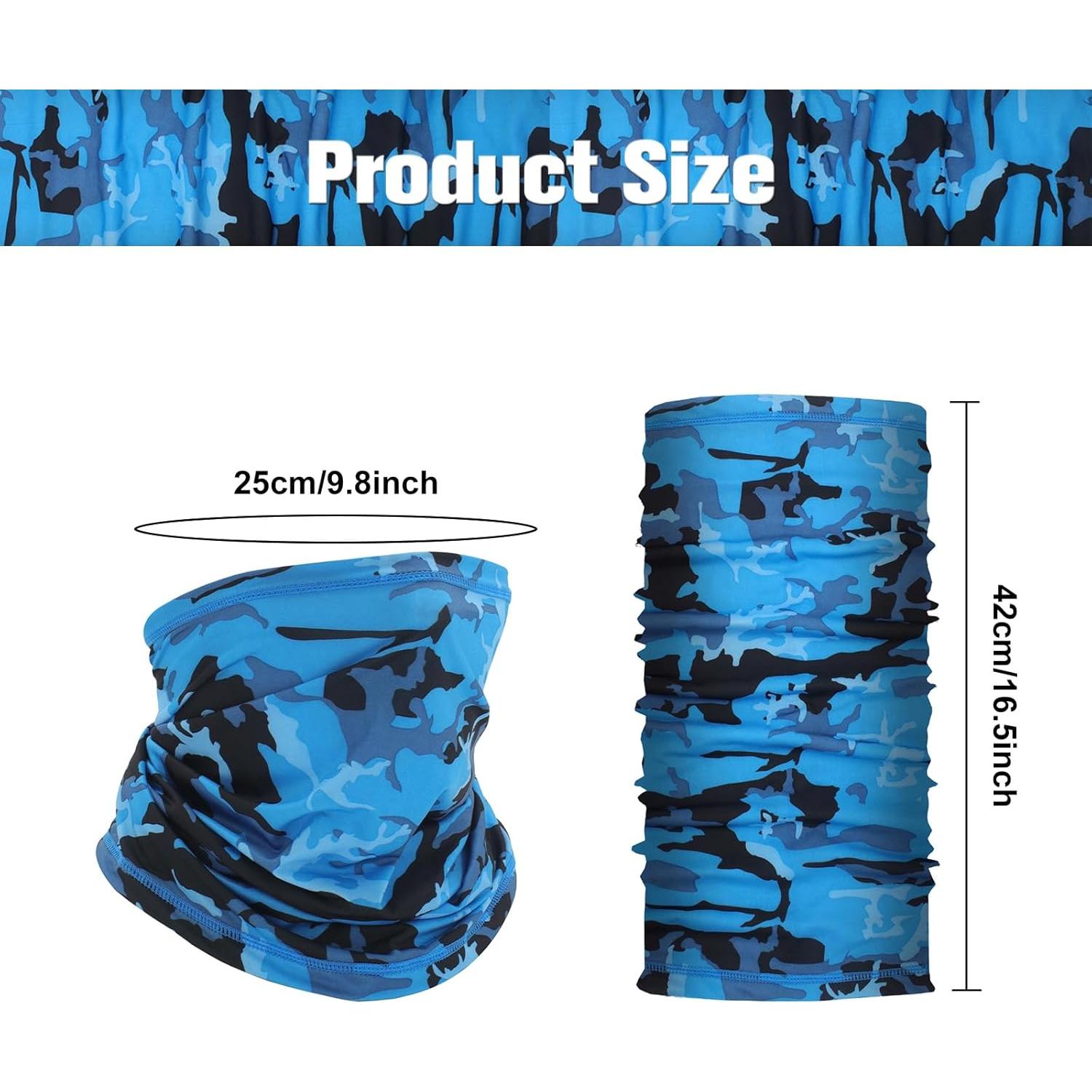 Bufanda Gaiter Transpirable UV para Hombres y Mujeres