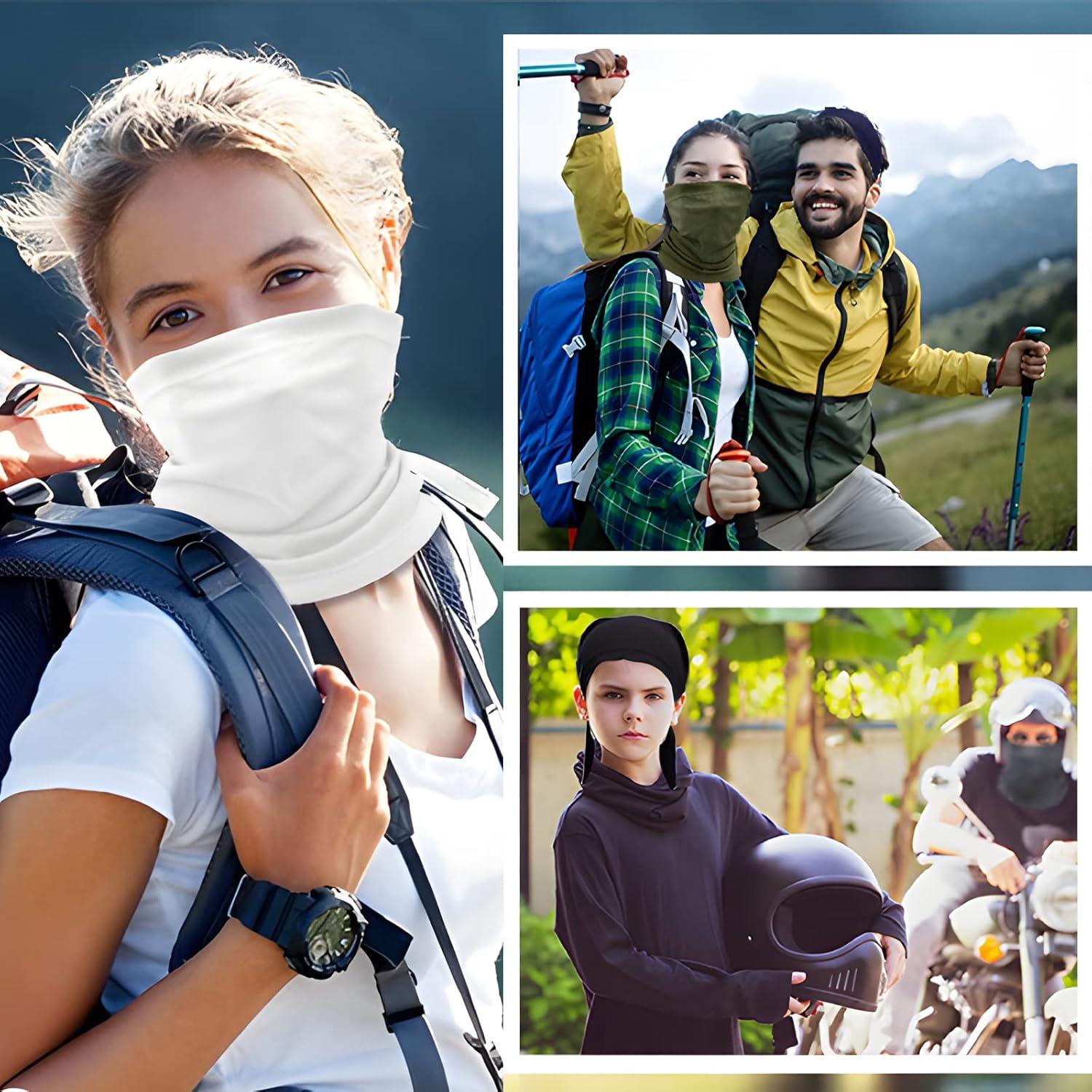 Bufanda Gaiter Transpirable UV para Hombres y Mujeres