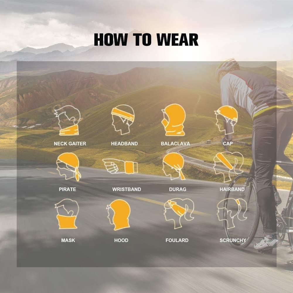 Bufanda Gaiter Transpirable UV para Hombres y Mujeres