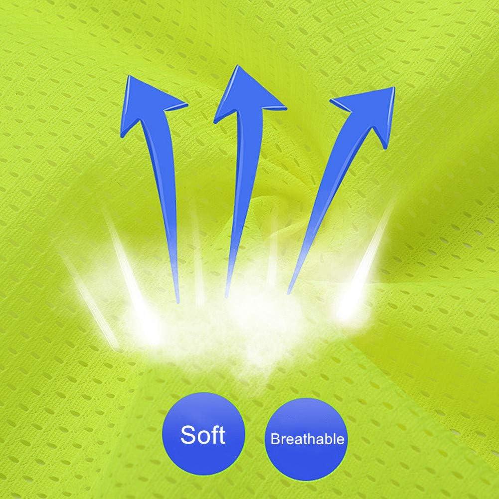 Chaleco de Seguridad XIAKE 4XL Reflectante 5 Bolsillos