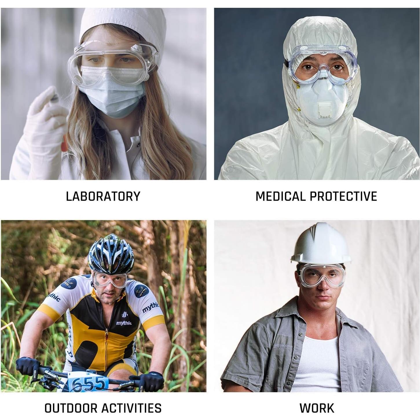 Gafas de Seguridad Woolike FA-03 Antivaho y Ajustables