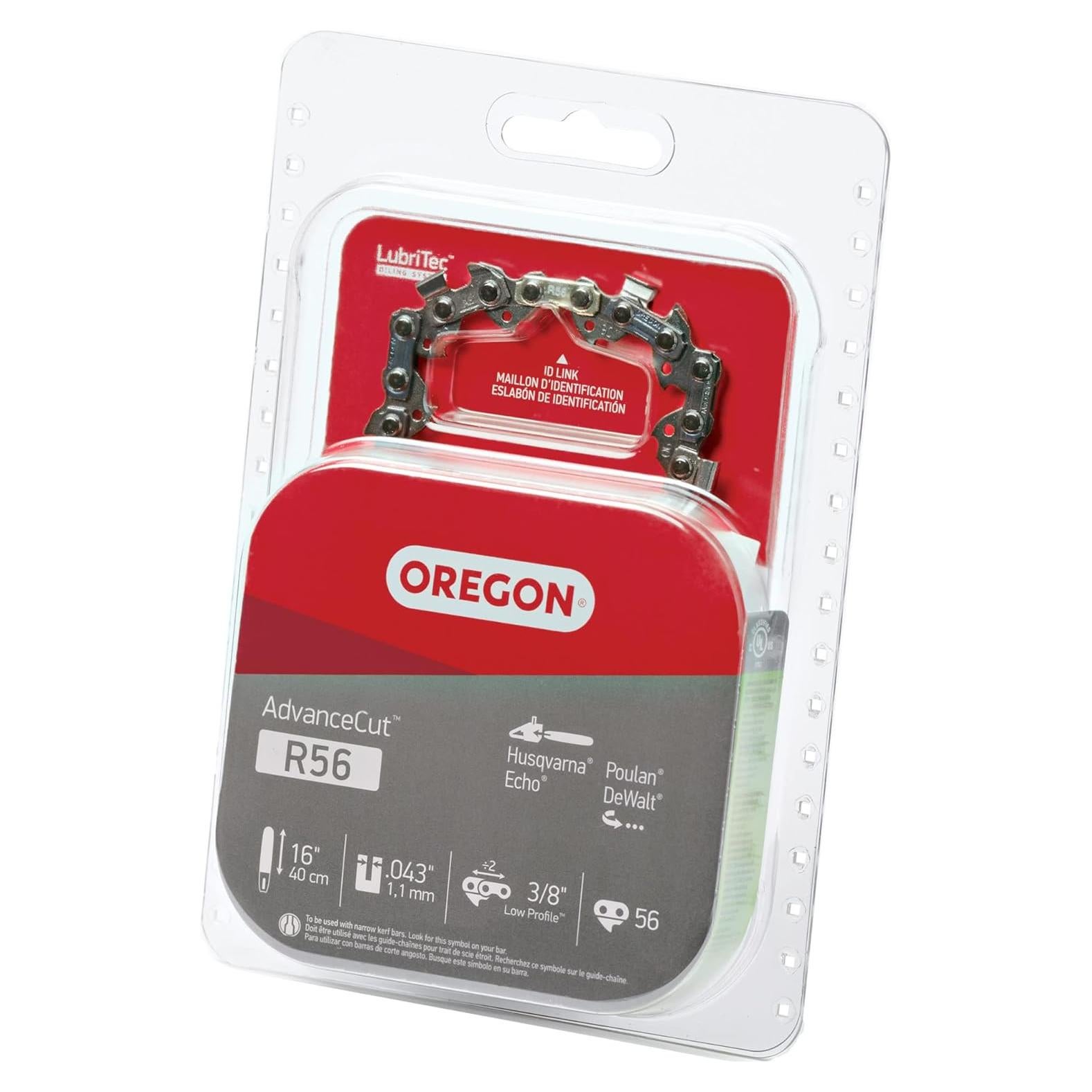 Cadena de Motosierra Oregon R56 16" (40.64 cm) 56 Eslabones