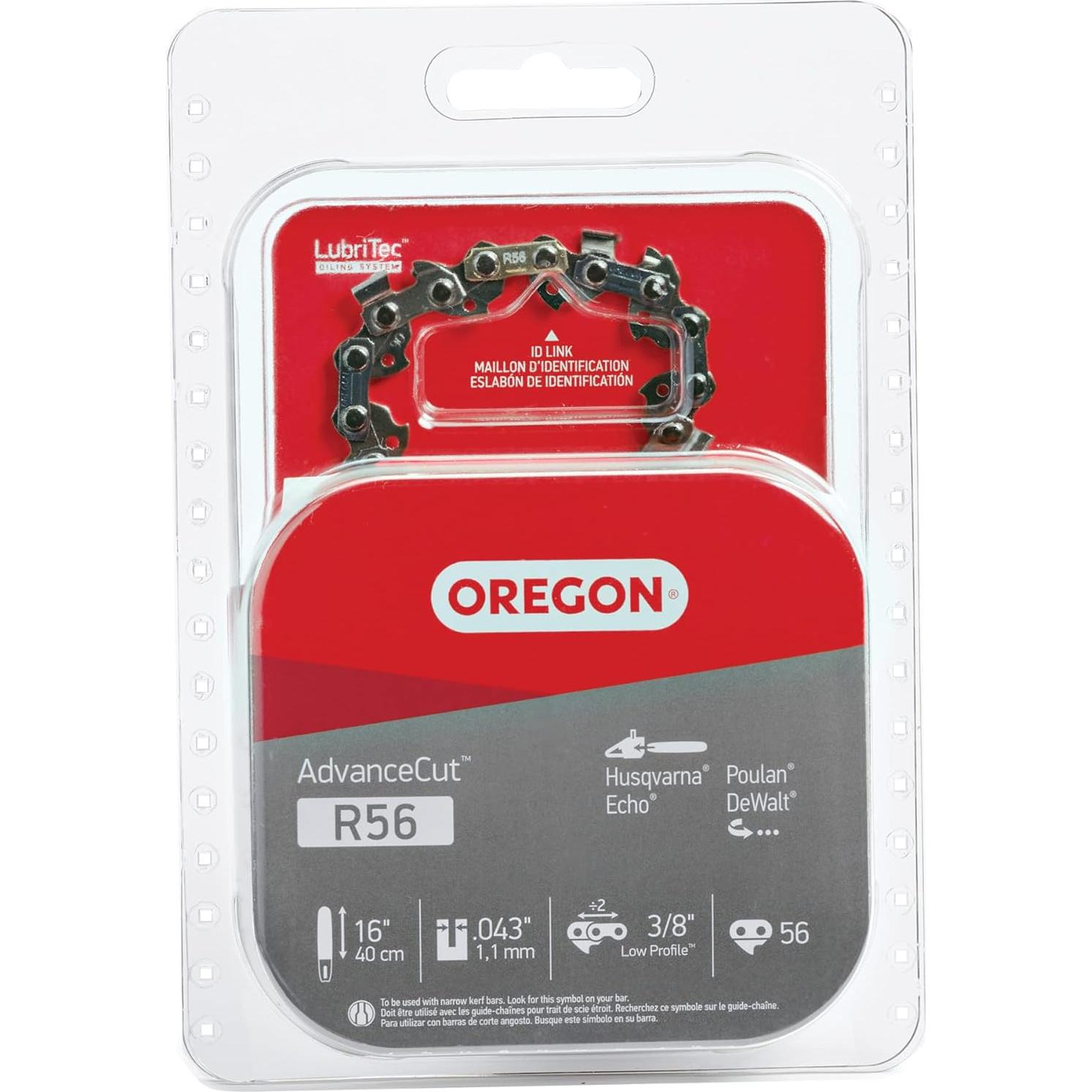 Cadena de Motosierra Oregon R56 16" (40.64 cm) 56 Eslabones