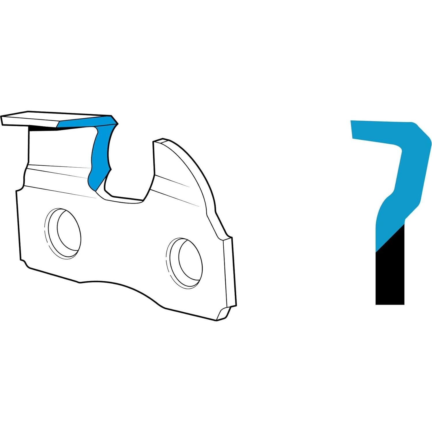 Cadena de Motosierra Oregon R56 16" (40.64 cm) 56 Eslabones